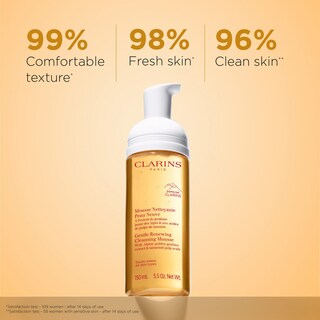 Foto 3 | Mousse Limpiadora Clarins Gentle Renewing 165ml - Venta Internacional.