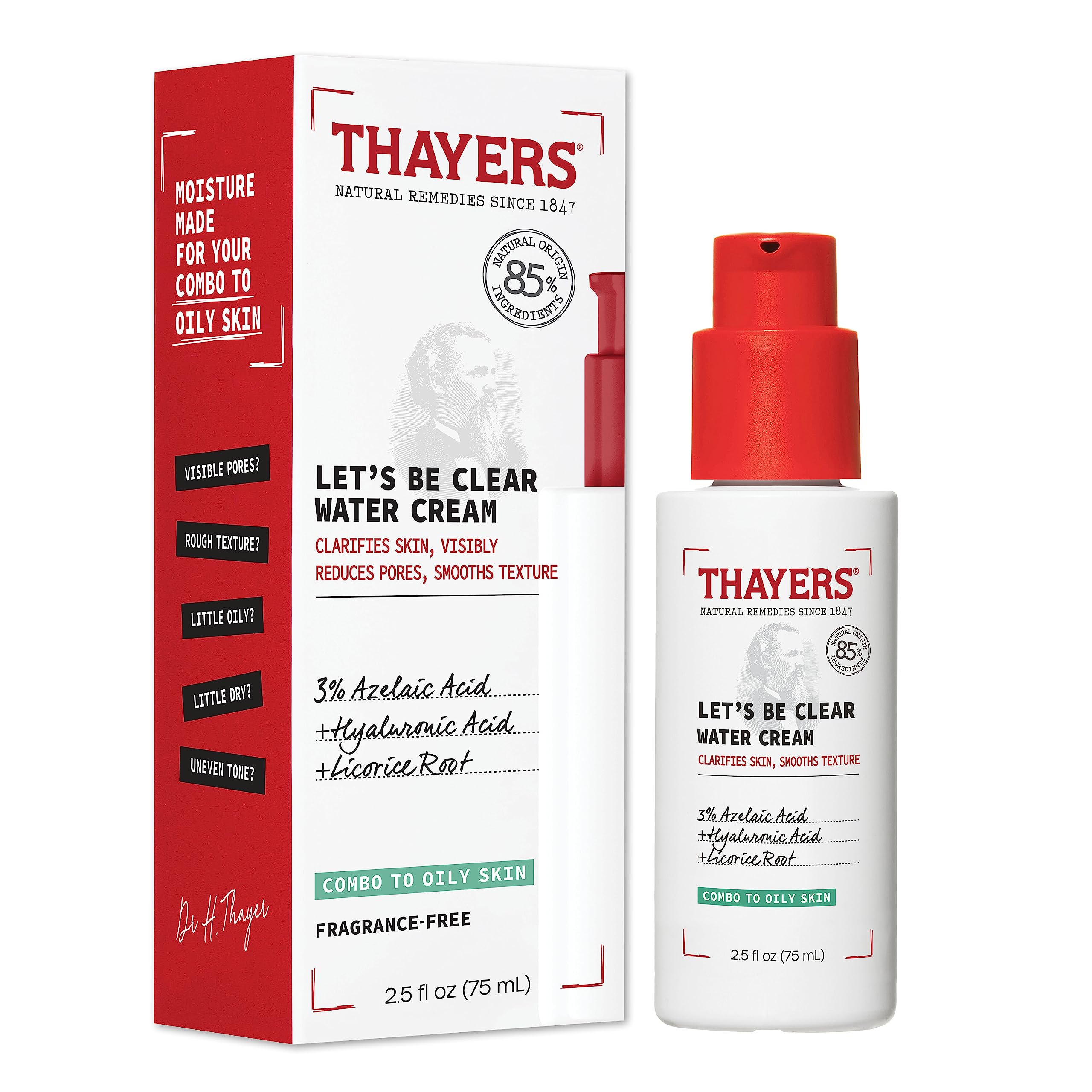 Foto 2 pulgar | Crema Facial Thayers Let's Be Clear Water 75 Ml - Venta Internacional.