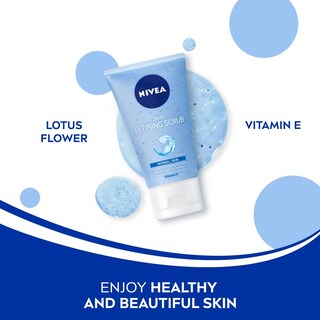 Foto 3 | Exfoliante Nivea Skin Refining 150 Ml Con Vitamina E E Hydra Iq - Venta Internacional.