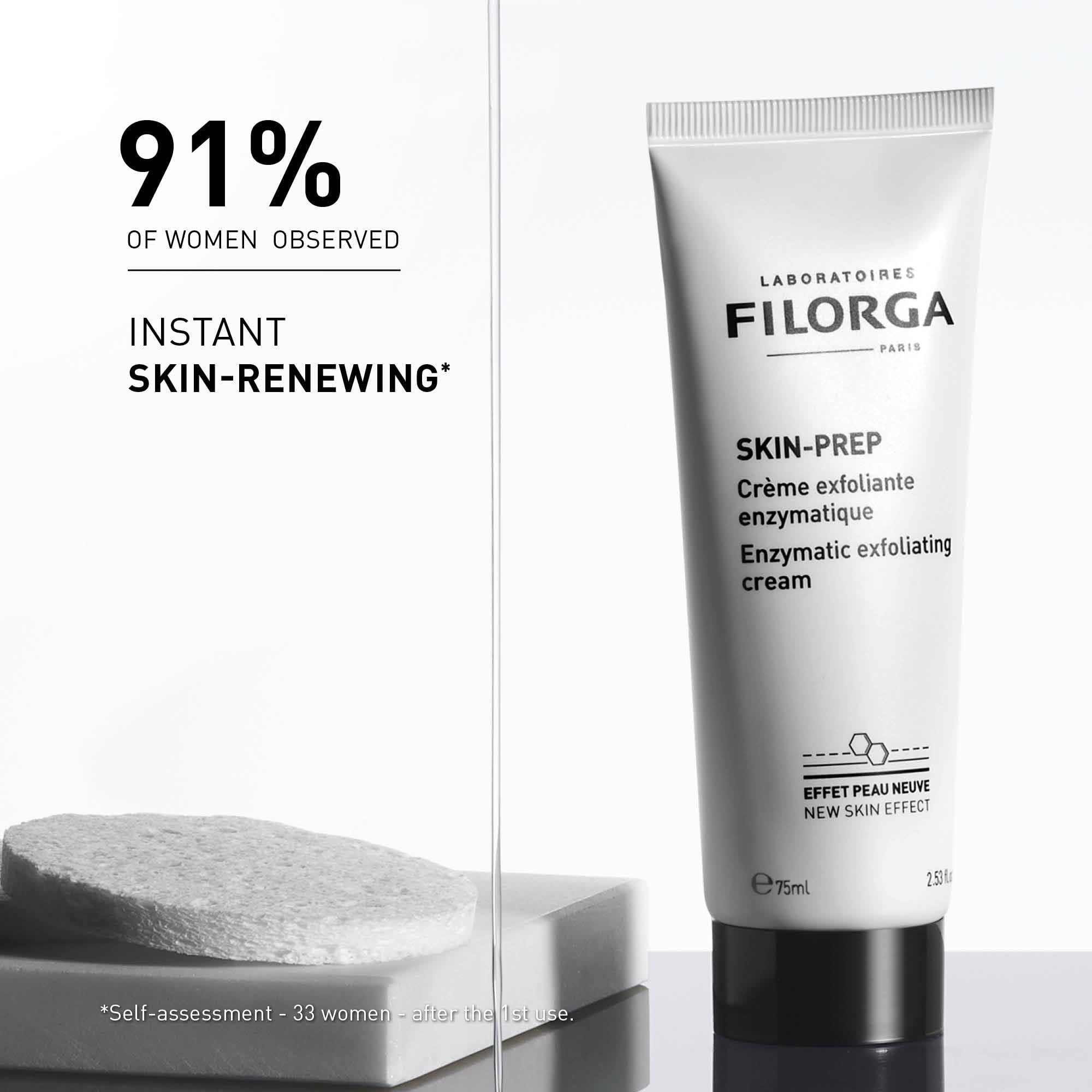 Foto 3 | Limpiador Facial Filorga Skin-prep Crema Exfoliante Enzimática - Venta Internacional.