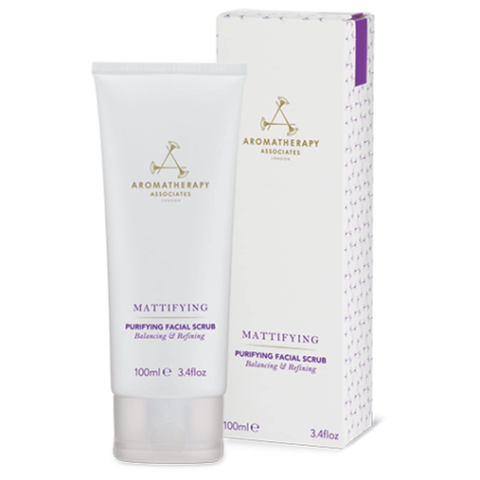 Exfoliante Facial Aromatherapy Associates, Purificante Y Matificante, 100 Ml - Venta Internacional.