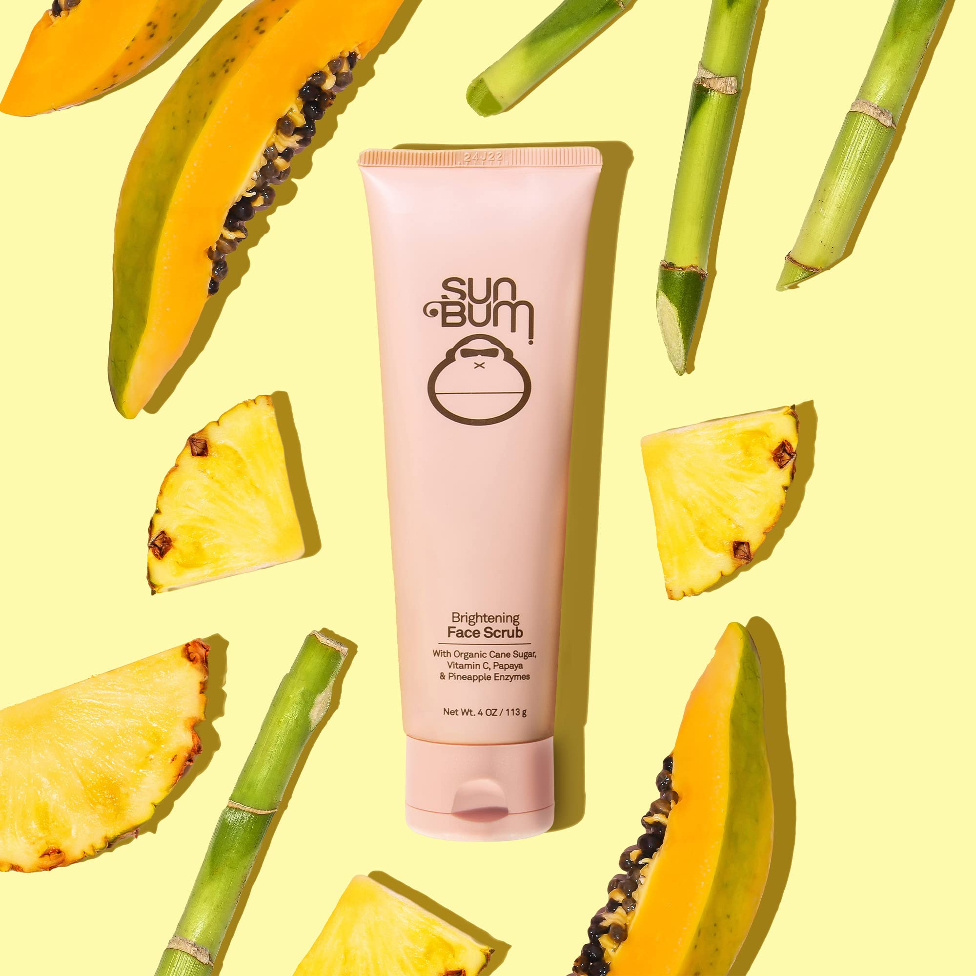 Foto 5 pulgar | Exfoliante Facial Sun Bum Brightening Vegan Con Vitamina C 120 Ml - Venta Internacional.