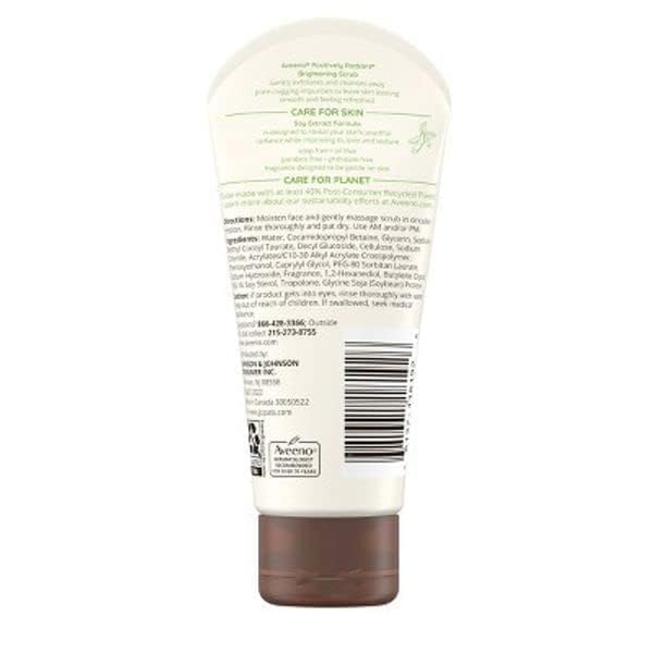 Foto 4 pulgar | Exfoliante Facial Aveeno, Iluminador De Piel Positivamente Radiante, 60 Ml - Venta Internacional.