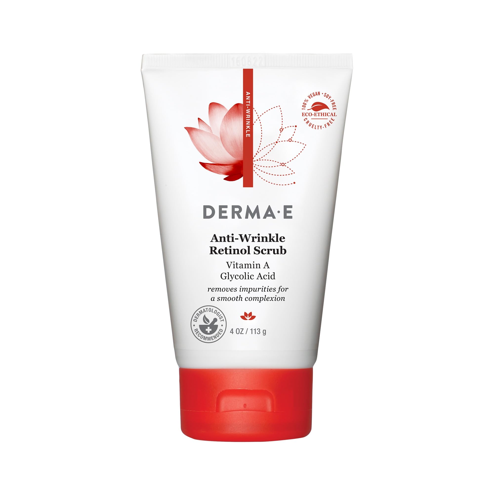 Foto 2 pulgar | Scrub Derma E Antiarrugas Con Ácido Glicólico Y Vitamina A 120 Ml - Venta Internacional.