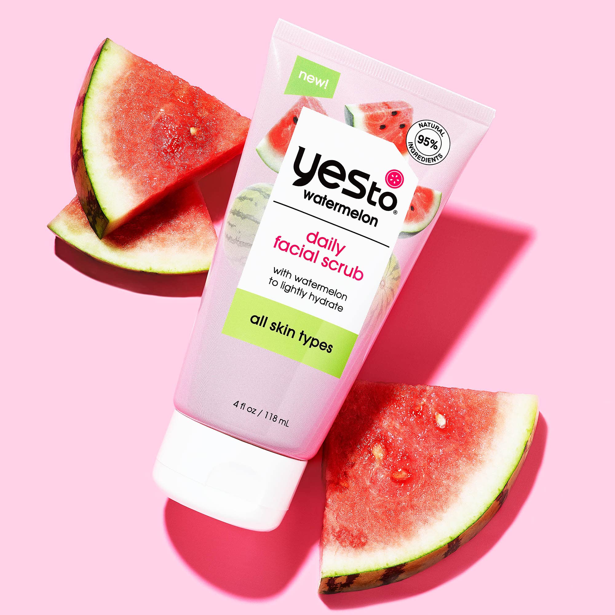 Foto 4 pulgar | Exfoliante Facial Yes To Watermelon Daily, 120 Ml, Vegano Y Libre De Crueldad Animal - Venta Internacional.