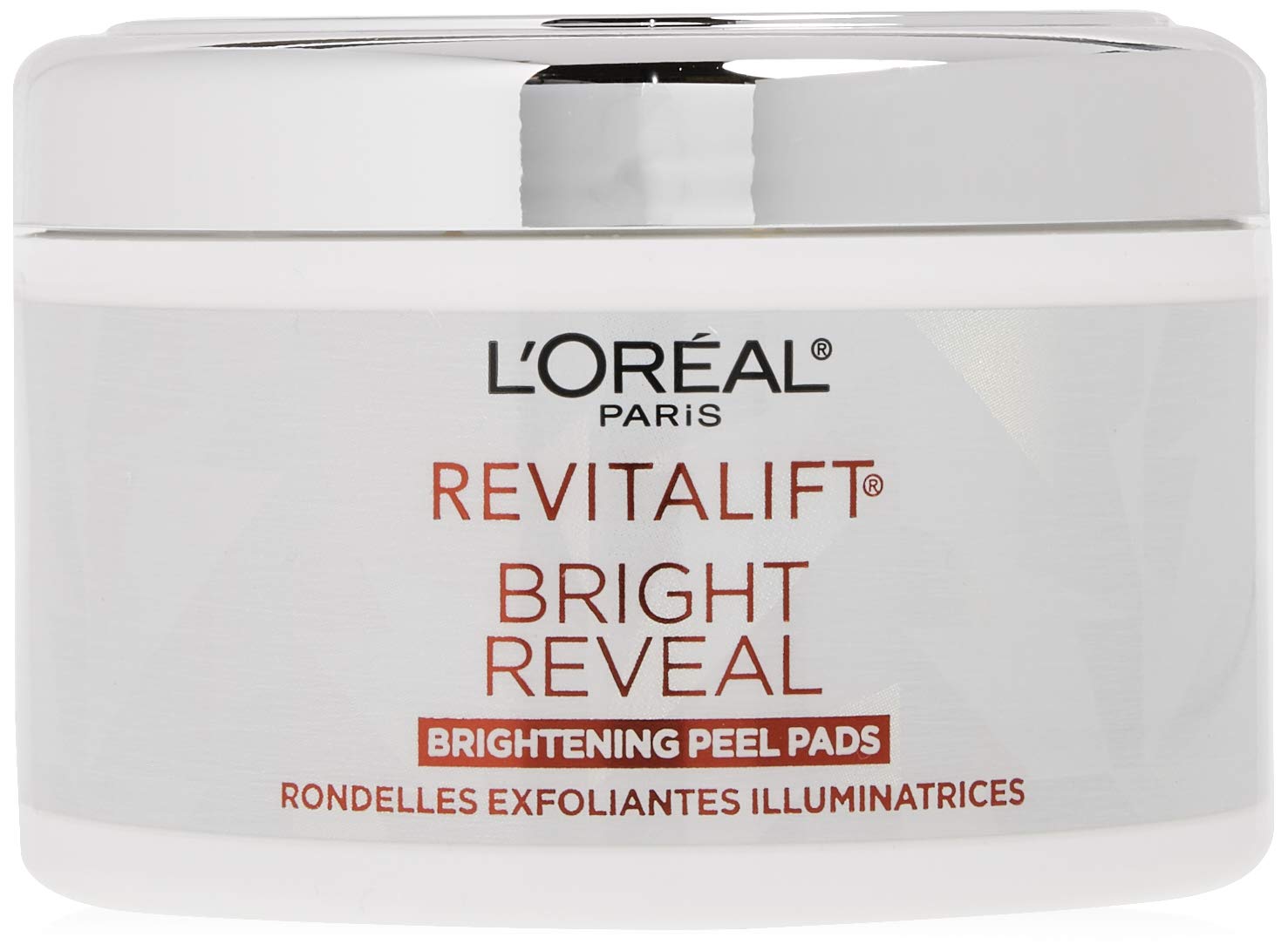 Foto 1 | Almohadillas Exfoliantes L'oréal Paris Revitalift Bright Reveal - Venta Internacional.