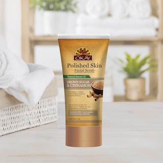 Foto 4 | Exfoliante Facial Okay Pure Naturals Con Azúcar Moreno Y Canela - Venta Internacional.