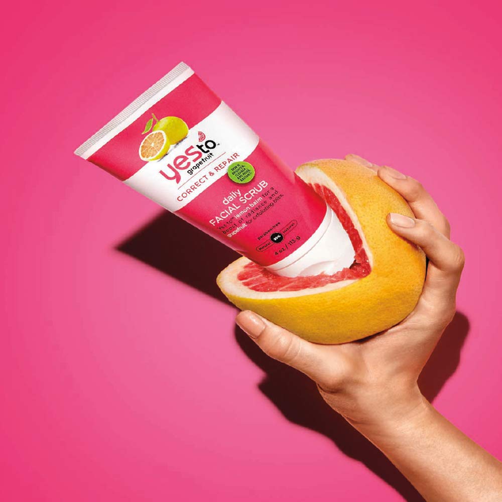Foto 2 | Exfoliante Y Limpiador Facial Yes To Grapefruit 120 Ml Vegan - Venta Internacional.