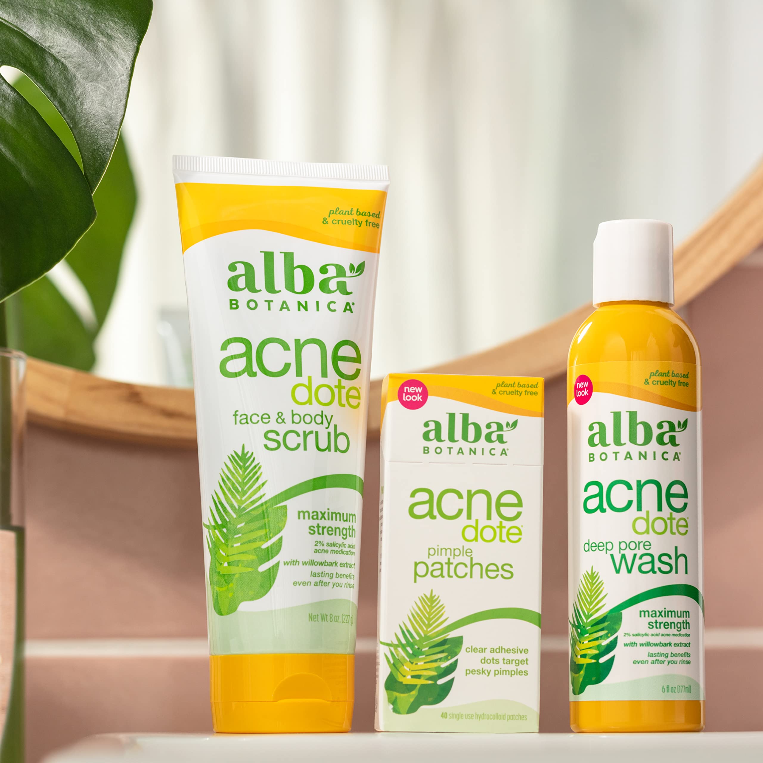 Foto 5 | Parches Para Espinillas Alba Botanica Acnedote, 40 Unidades - Venta Internacional.