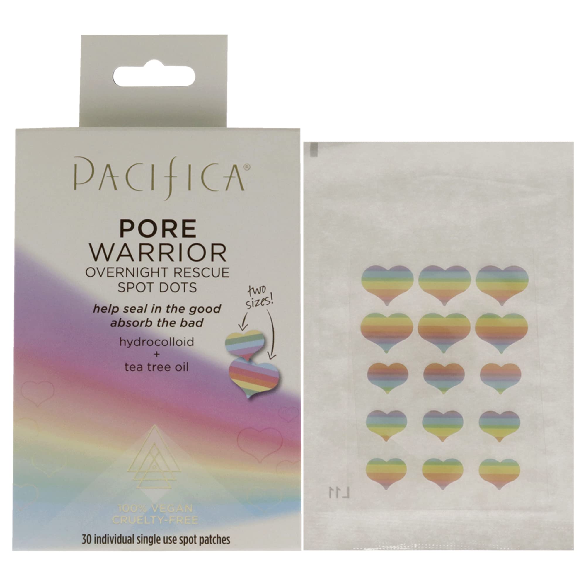 Spot Dots Pacifica Pore Warrior Overnight Rescue, 30 Unidades - Venta Internacional.