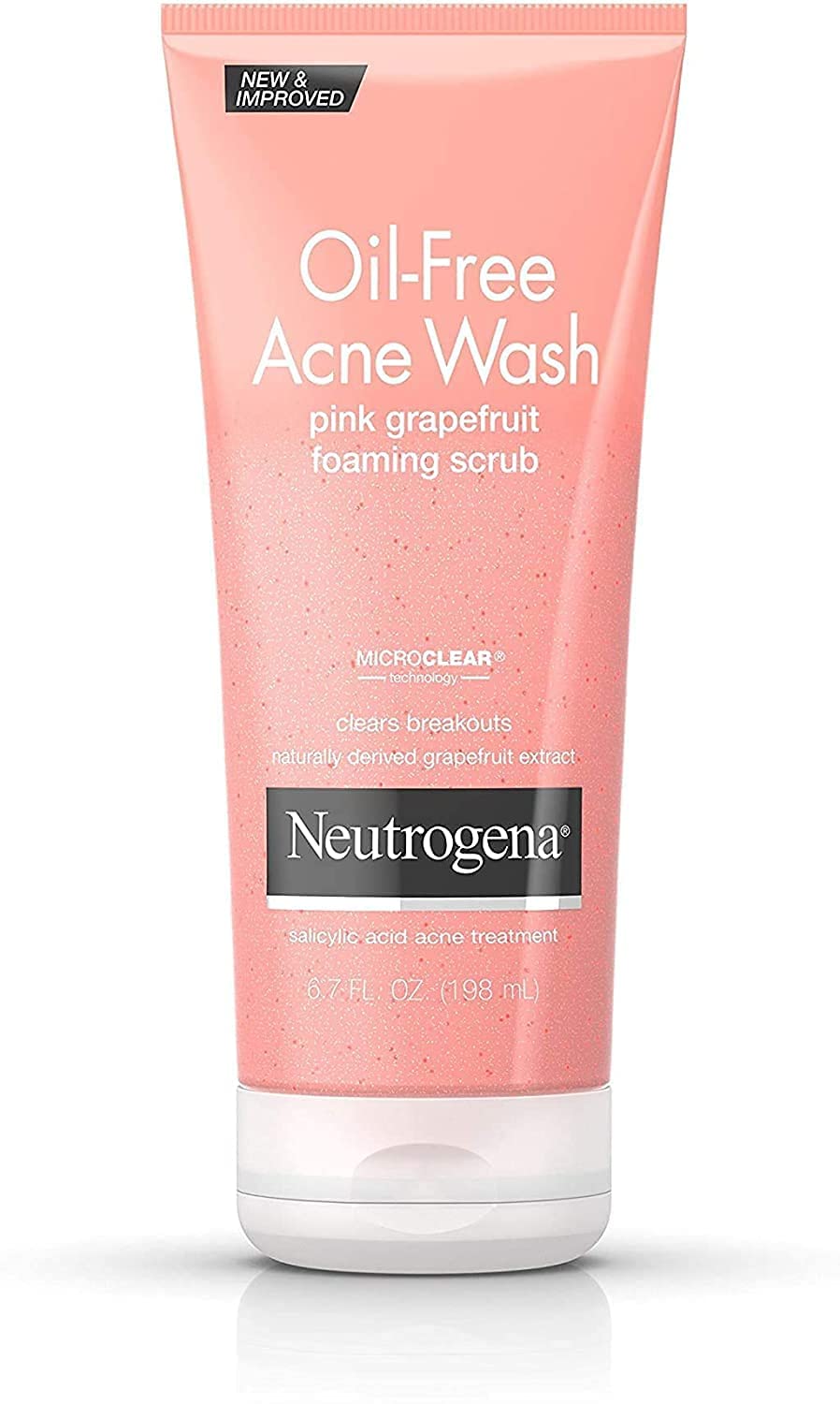 Exfoliante Facial Neutrogena, Jabón Para El Acné Sin Aceite, Pomelo Rosa, 200 Ml - Venta Internacional.