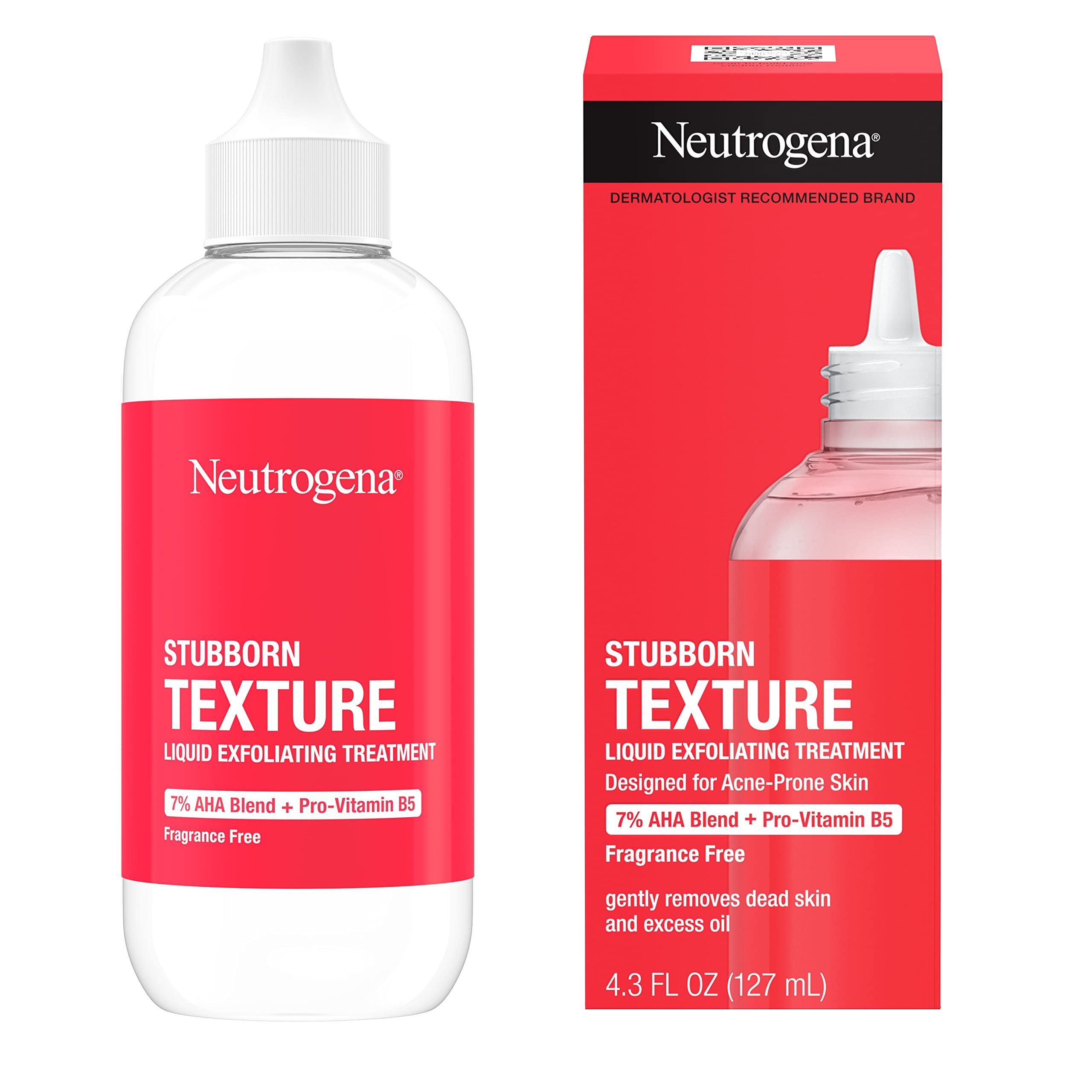 Foto 3 pulgar | Exfoliante Facial Líquido Neutrogena Stubborn Texture 125 ml 7% AHA - Venta Internacional