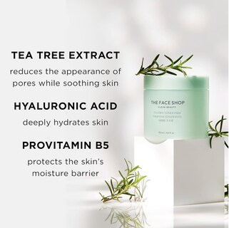 Foto 4 | Almohadillas Tónicas The Face Shop Tea Tree Exfoliant Aha Bha Pha - Venta Internacional.