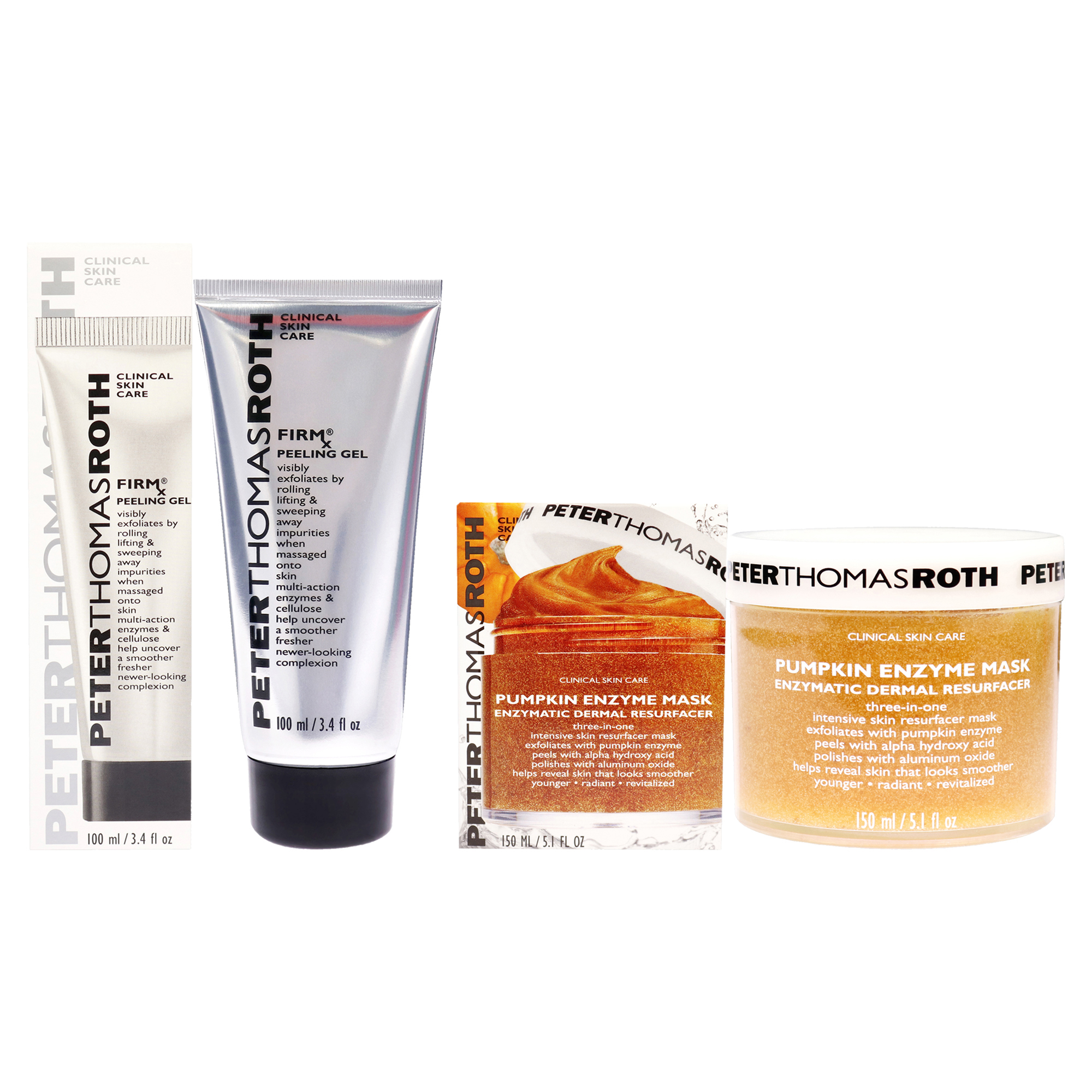 Kit De Cuidado De La Piel Peter Thomas Roth Pumpkin Para Mujer, 2 Unidades - Venta Internacional.