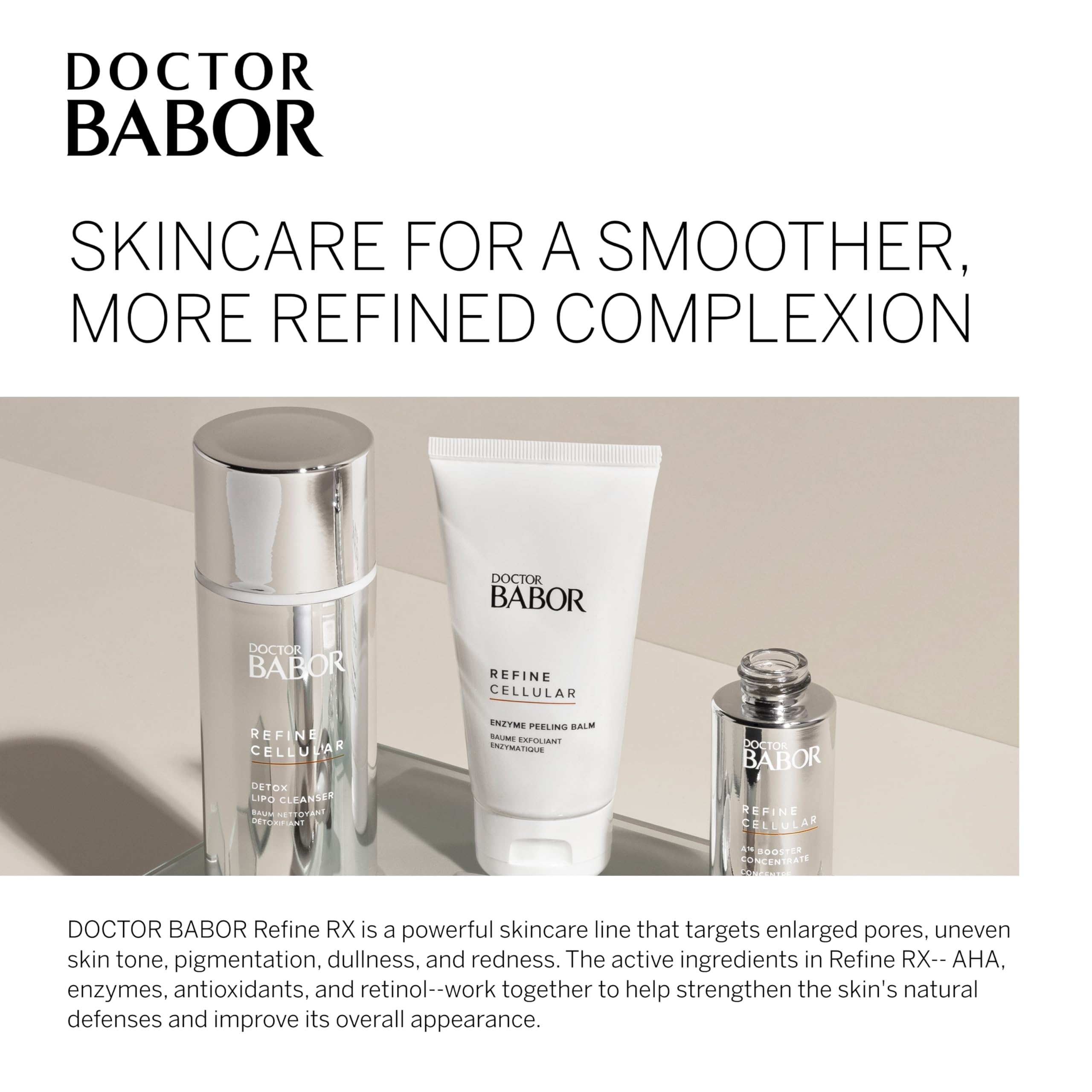 Foto 7 pulgar | Las Almohadillas Exfoliantes Babor Doctor Babor Refine Rx Aha Exfolia La Piel - Venta Internacional.