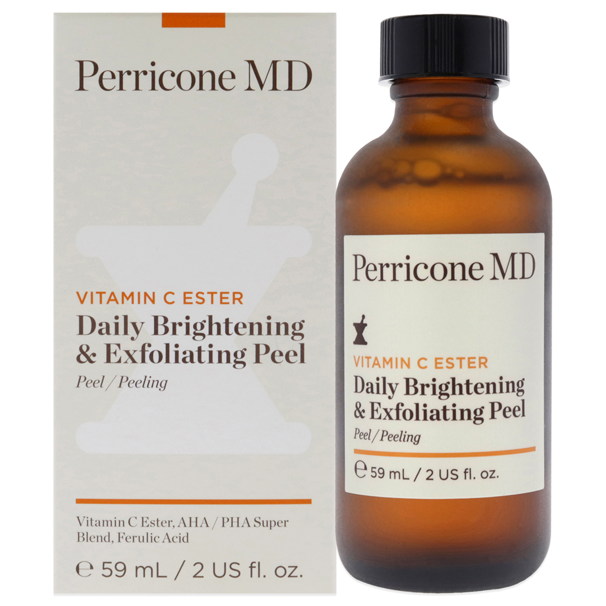 Vitamin C Ester Brightening And Exfoliating Peel De Perricone Md Para Unisex - 2 Oz Treatment - Venta Internacional.