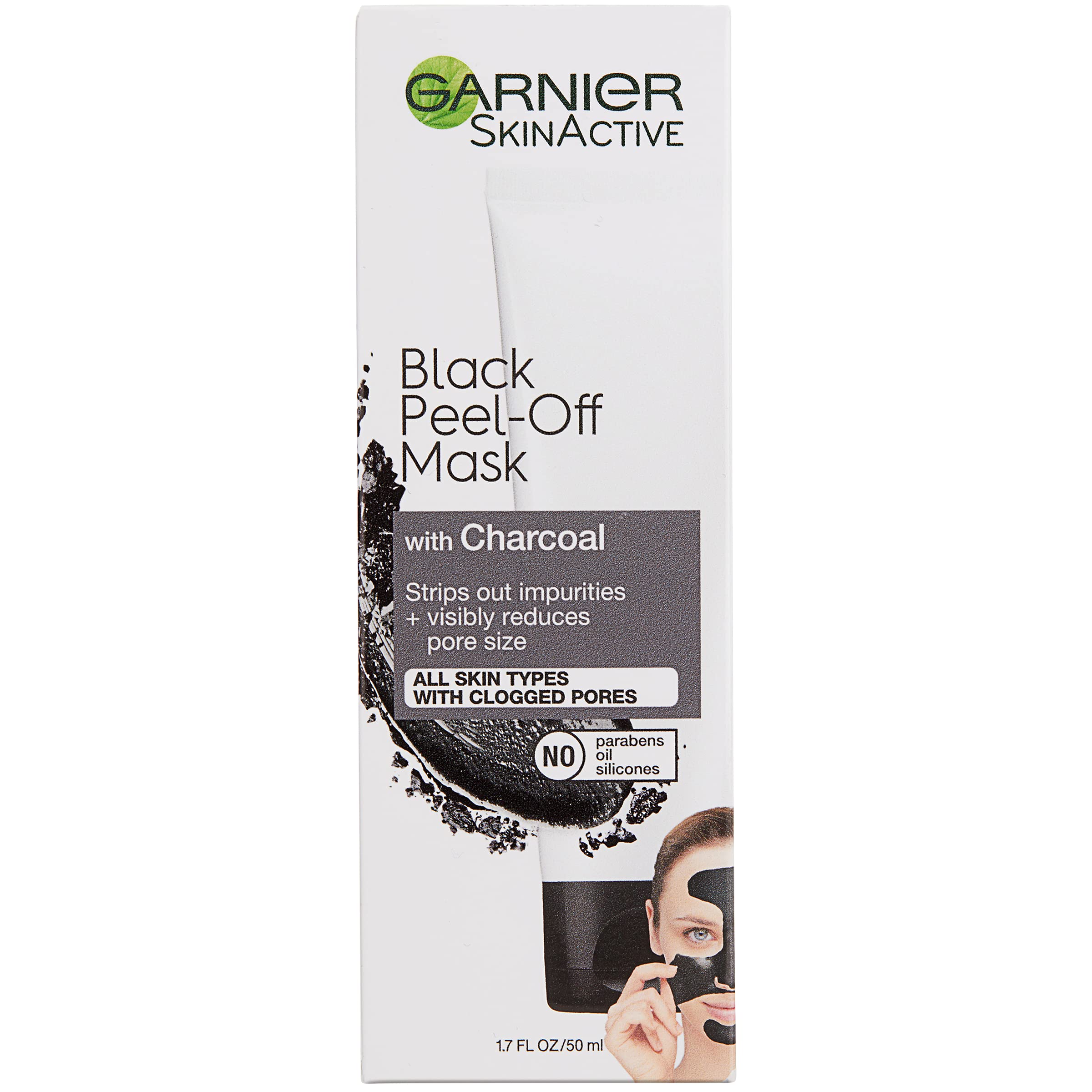 Foto 2 pulgar | Tratamiento Facial Garnier Black Peel Off Mask Clean+ 50 Ml - Venta Internacional.