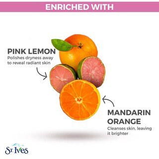 Foto 4 | Exfoliante Facial St. Ives Radiant Skin Rosa Limón Mandarín 177 Ml - Venta Internacional.