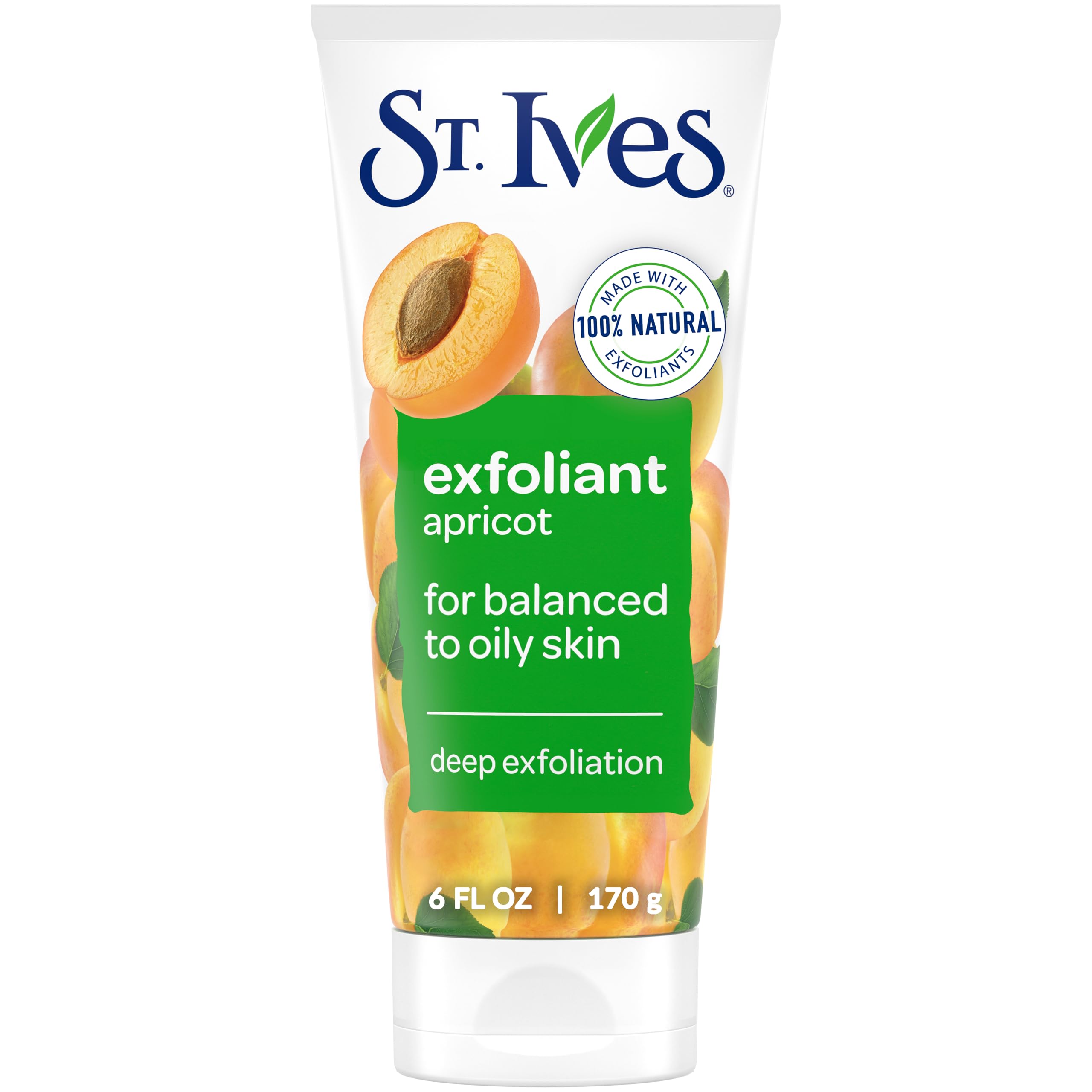 Foto 2 pulgar | Exfoliante Profundo De Albaricoque St. Ives Fresh Skin, 180 Ml - Venta Internacional.