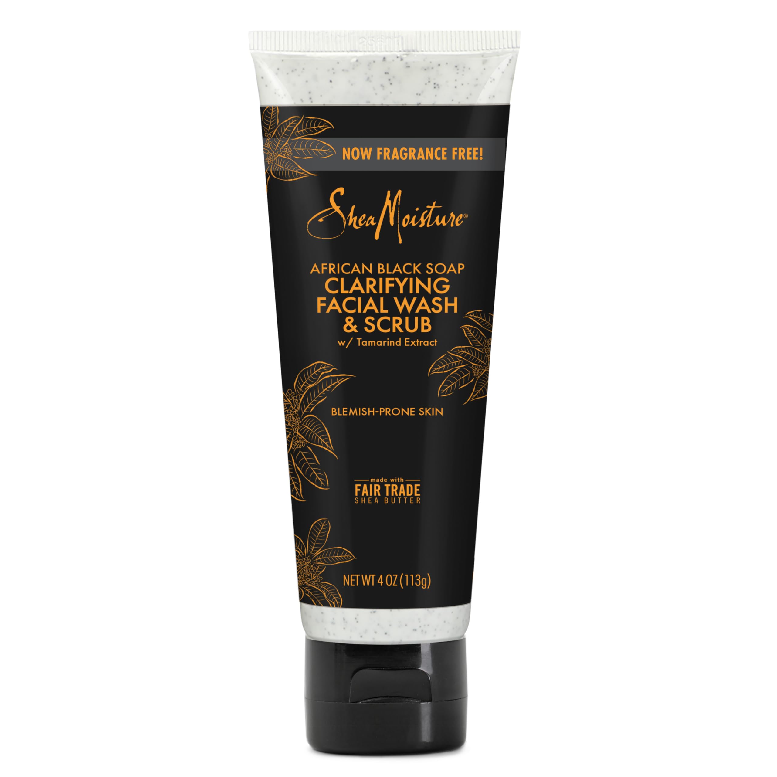 Foto 1 | Jabón Negro Africano Sheamoisture Para Lavado Y Exfoliación Facial, 120 Ml - Venta Internacional.