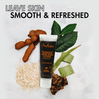Foto 3 | Jabón Negro Africano Sheamoisture Para Lavado Y Exfoliación Facial, 120 Ml - Venta Internacional.