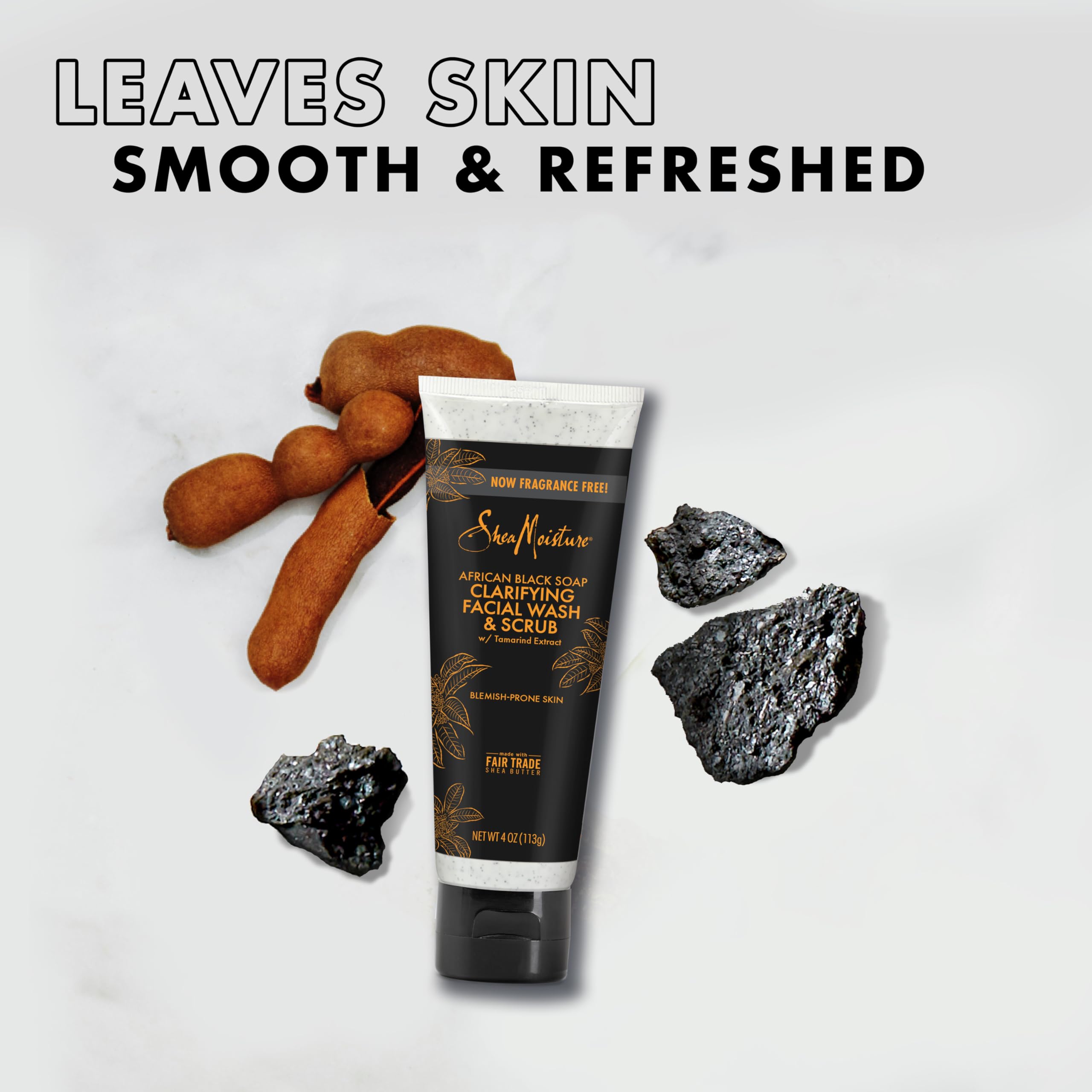 Foto 5 | Jabón Negro Africano Sheamoisture Para Lavado Y Exfoliación Facial, 120 Ml - Venta Internacional.