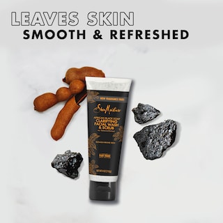 Foto 5 | Jabón Negro Africano Sheamoisture Para Lavado Y Exfoliación Facial, 120 Ml - Venta Internacional.
