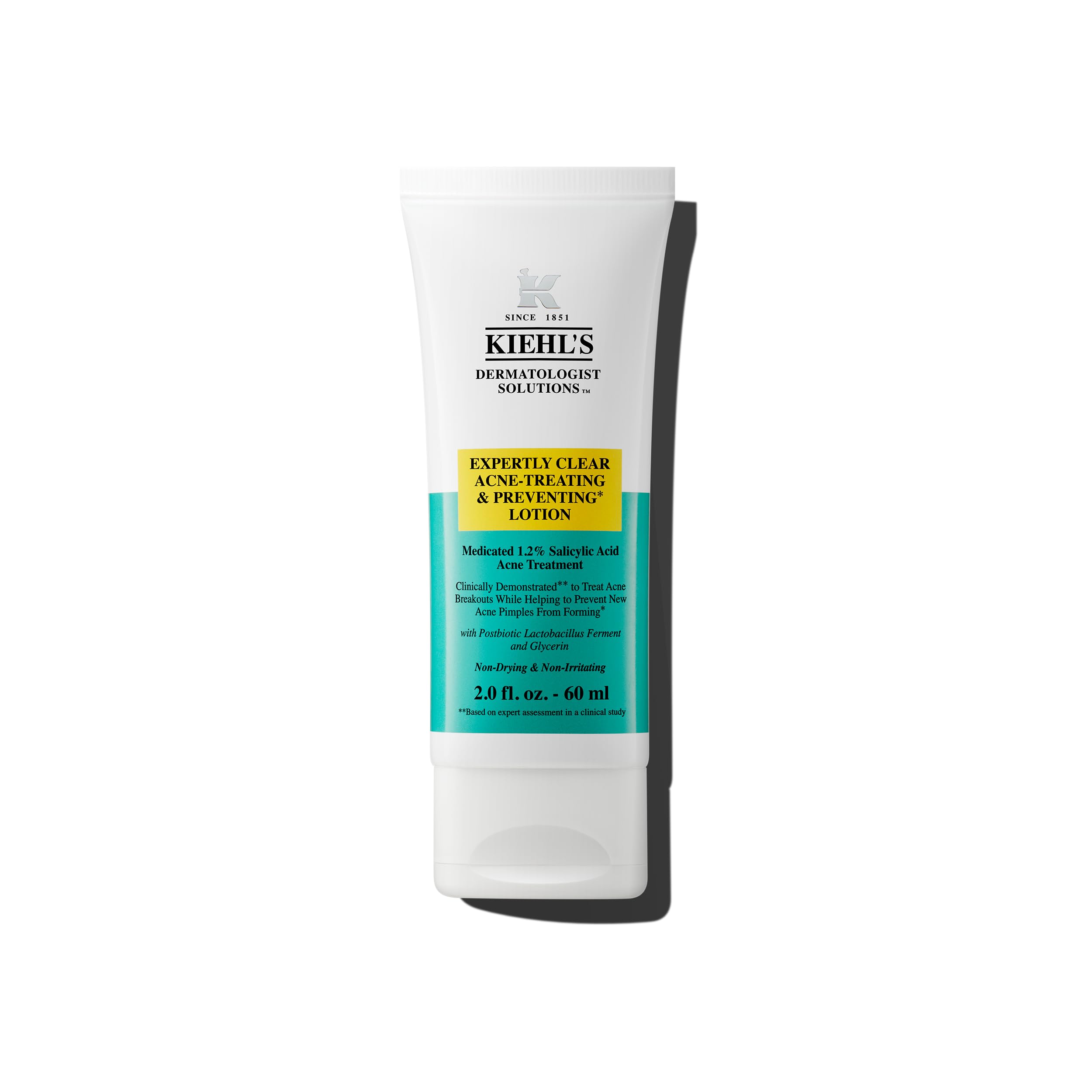 Crema Hidratante Kiehl's Expertly Clear Con 1,2% De Ácido Salicílico, 60 Ml - Venta Internacional.