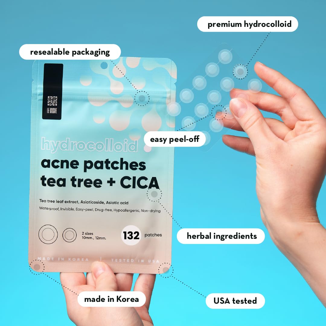 Foto 7 pulgar | Parches Para Espinillas Le Gushe K-beauty Para Rostro (132 Puntos) - Venta Internacional.