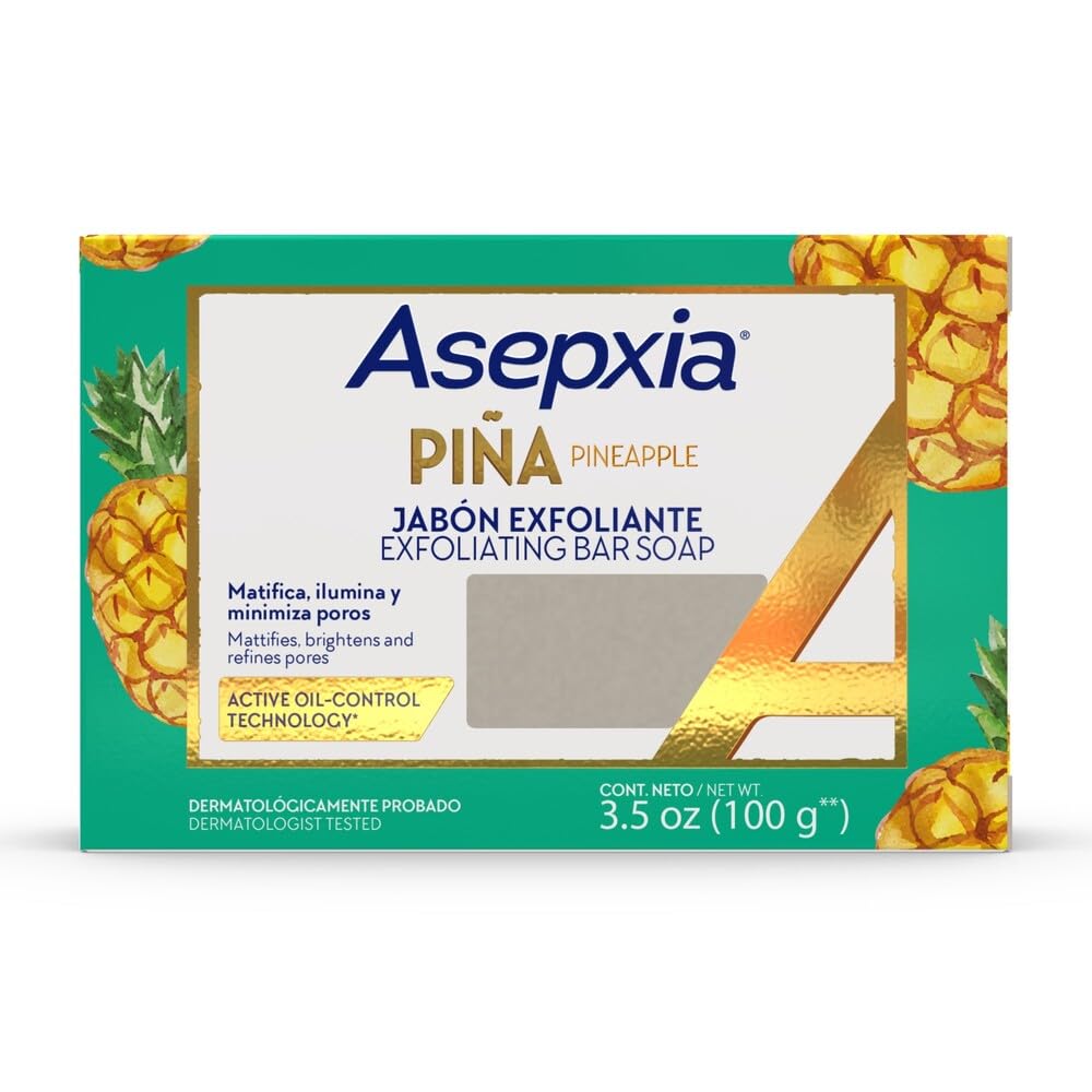 Foto 2 pulgar | Jabón En Barra Asepxia, Limpiador Facial Exfoliante No Abrasivo, 120 Ml - Venta Internacional.