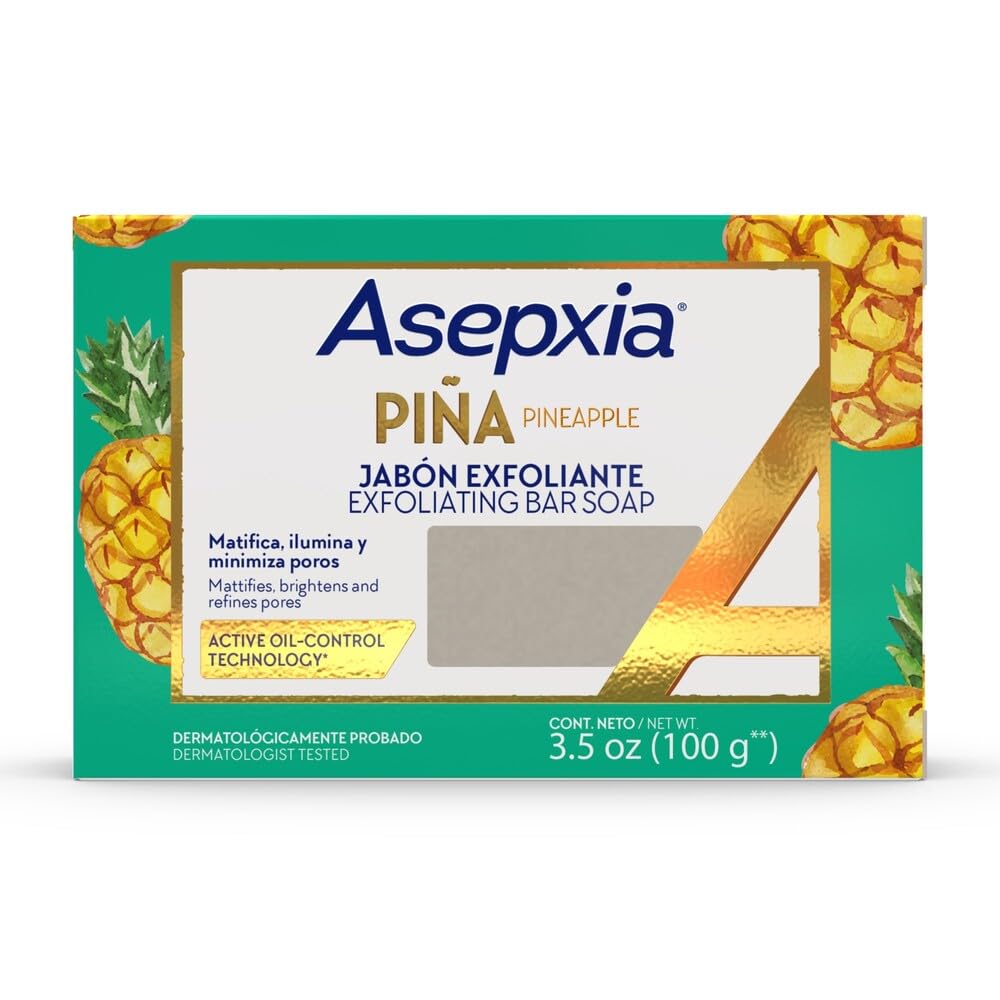 Jabón En Barra Asepxia, Limpiador Facial Exfoliante No Abrasivo, 120 Ml - Venta Internacional.