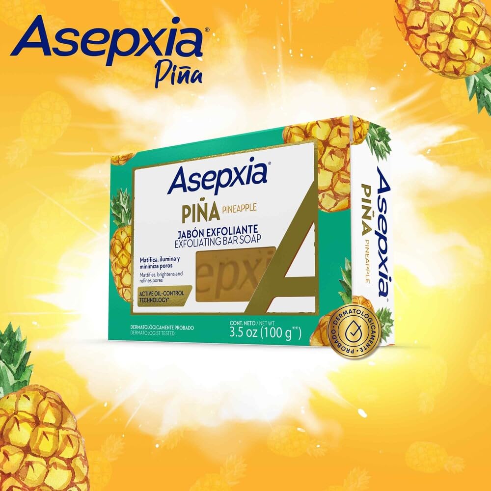 Foto 5 pulgar | Jabón En Barra Asepxia, Limpiador Facial Exfoliante No Abrasivo, 120 Ml - Venta Internacional.