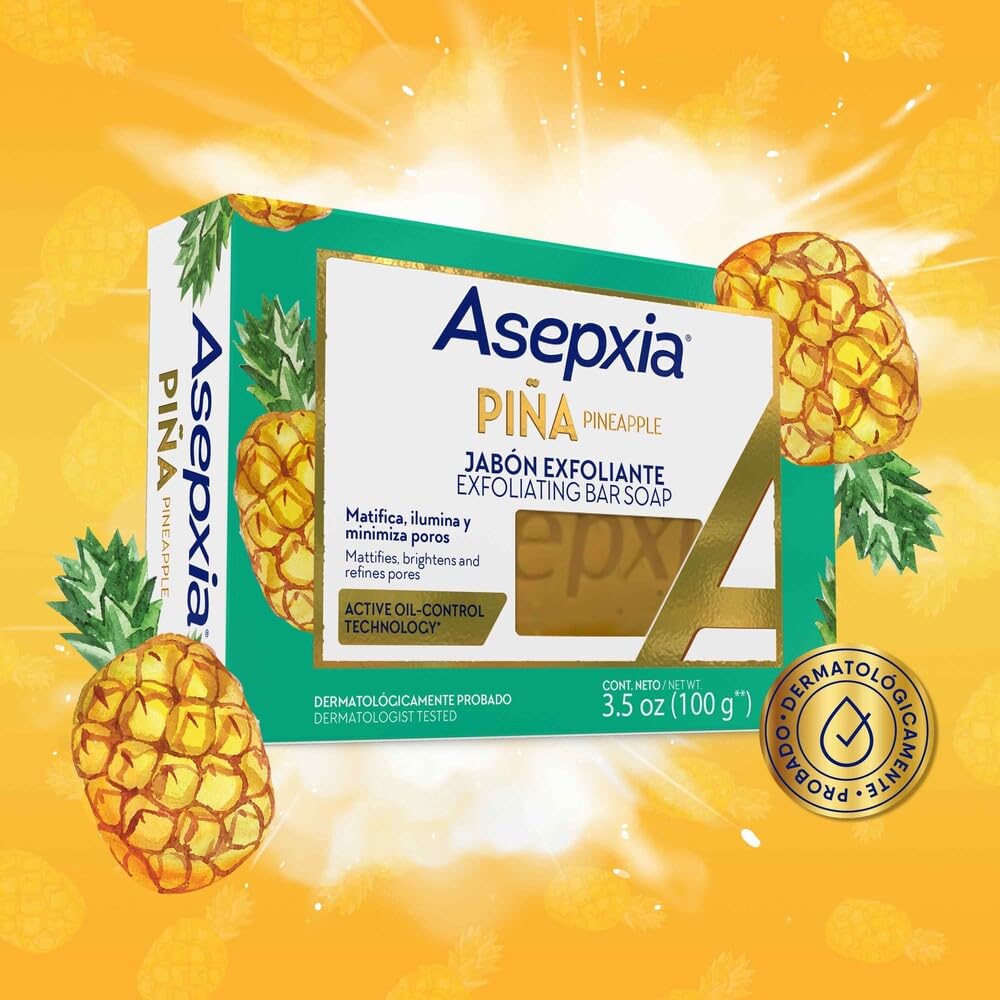 Foto 7 pulgar | Jabón En Barra Asepxia, Limpiador Facial Exfoliante No Abrasivo, 120 Ml - Venta Internacional.