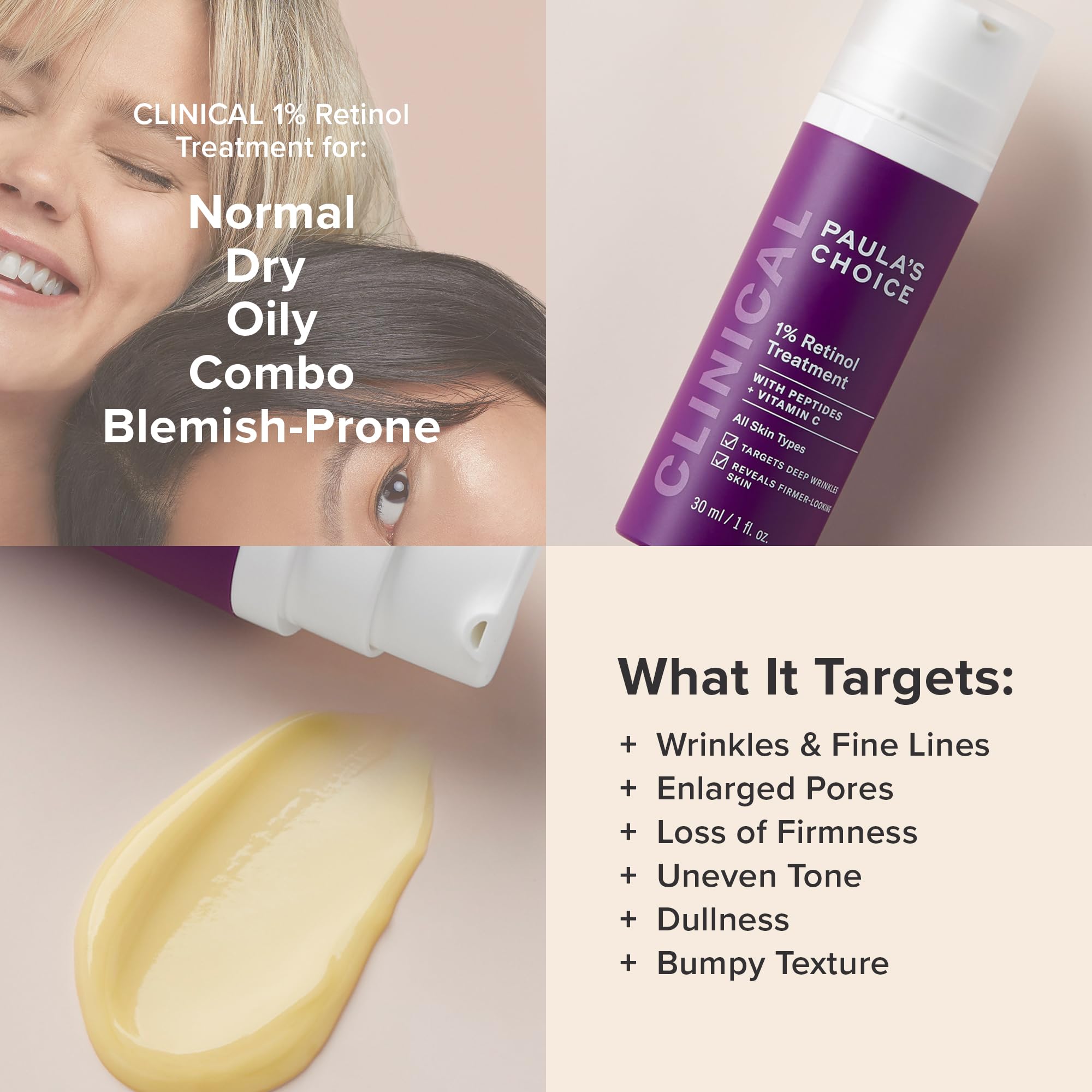 Foto 5 pulgar | Crema De Tratamiento Paula's Choice Clinical 1% Retinol 30 Ml - Venta Internacional.