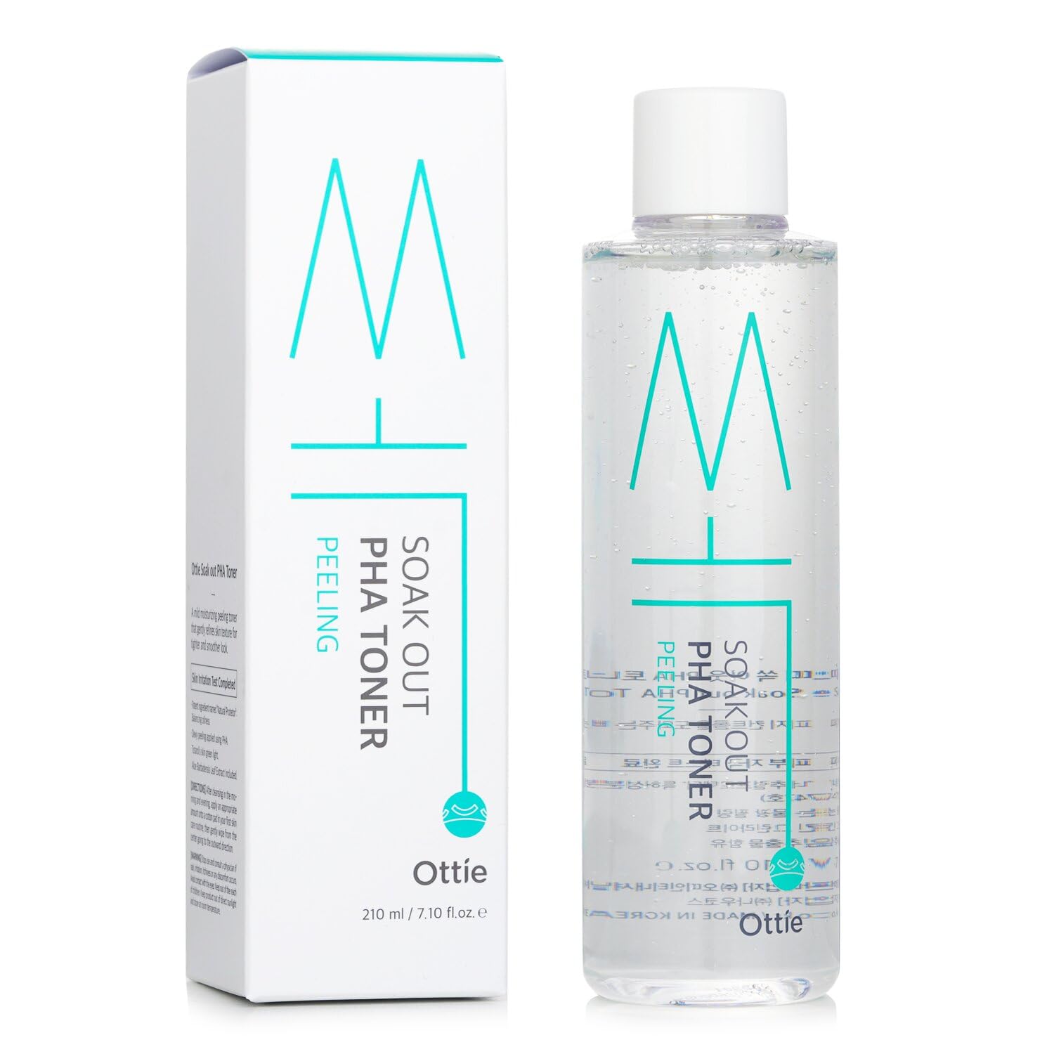 Foto 2 | Tónico Ottie Soak Out Pha 210 Ml Con Extracto De Aloe Vera - Venta Internacional.