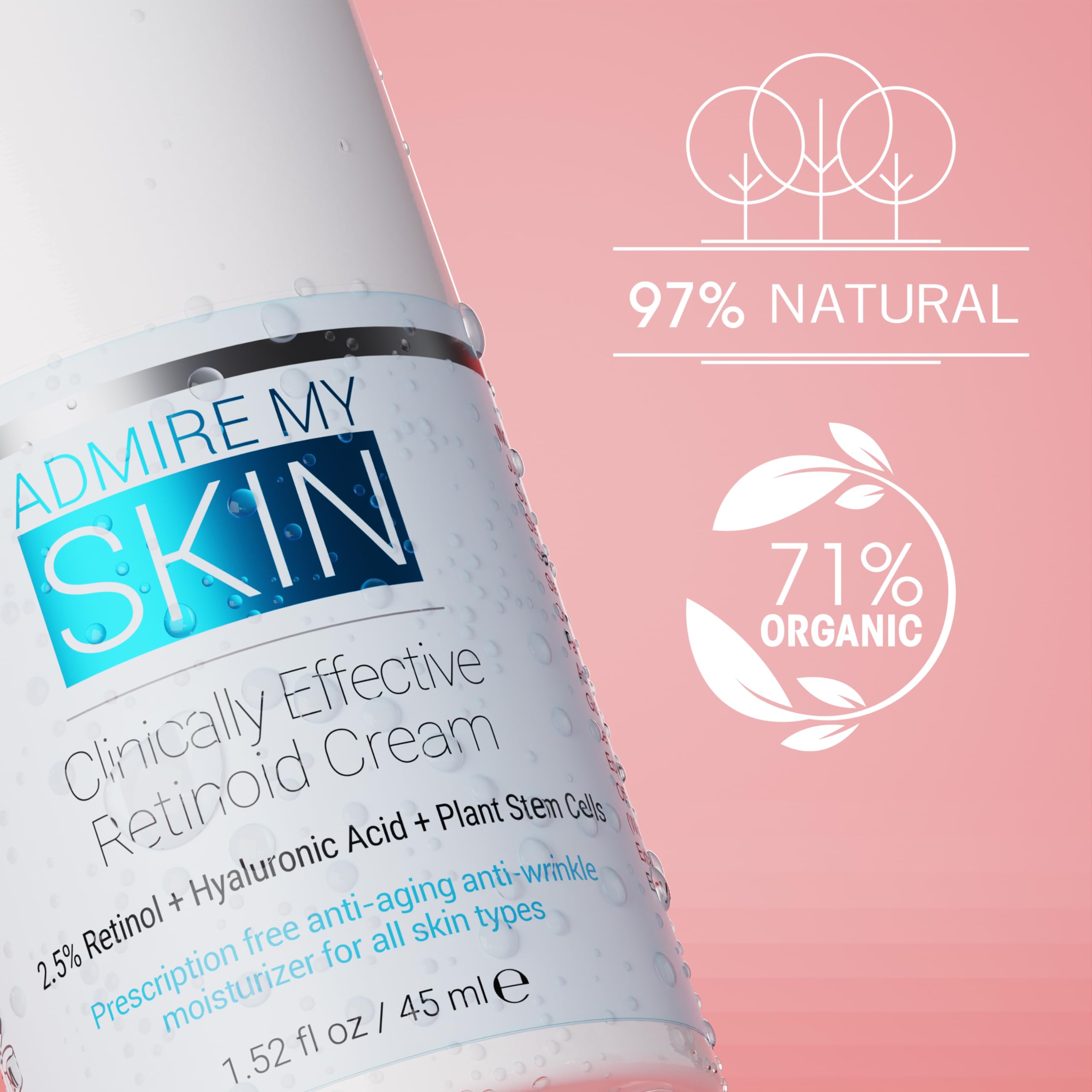 Foto 5 pulgar | Crema Admire My Skin Facial de 45 ml-Venta Internacional