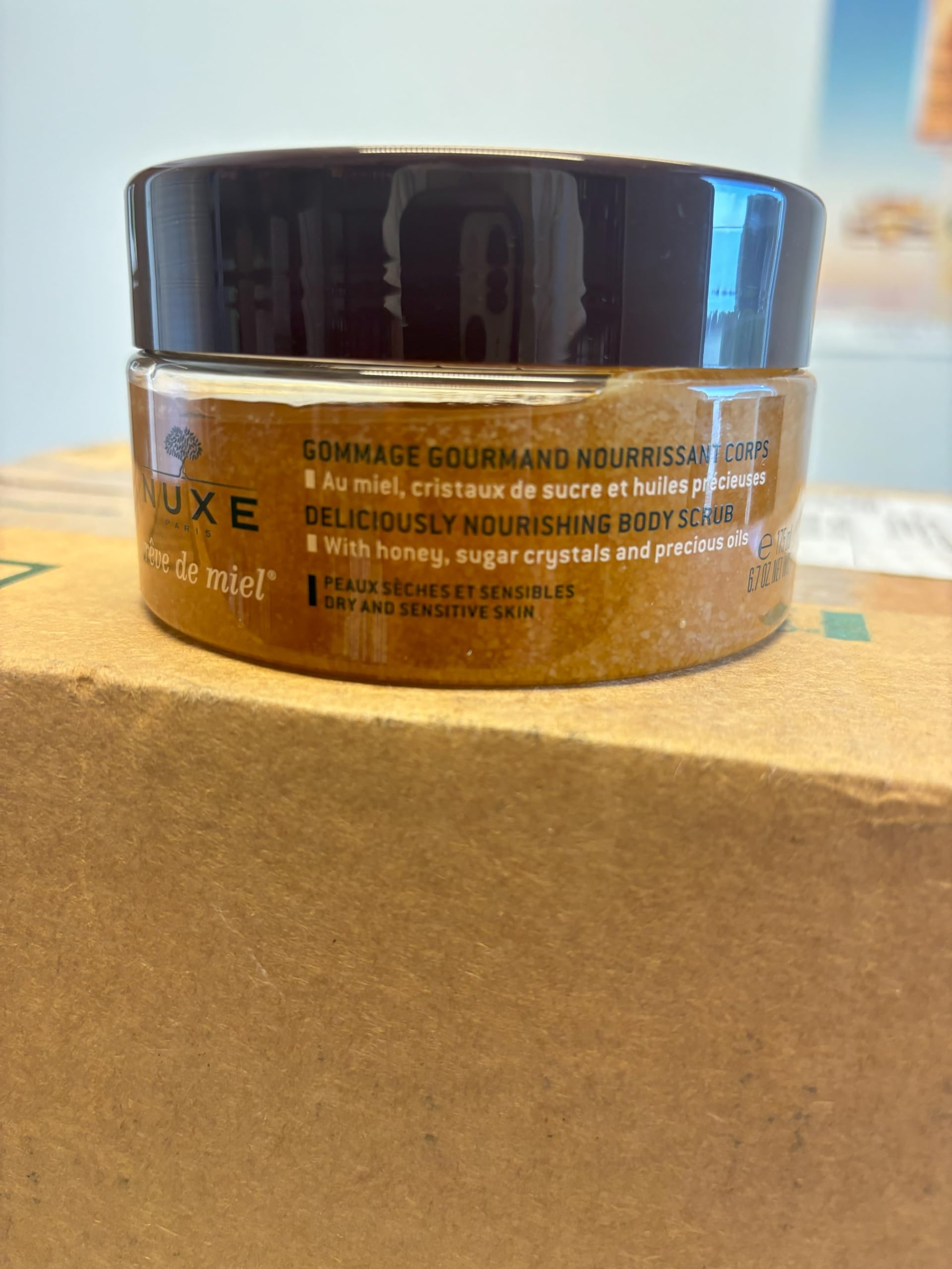 Foto 8 pulgar | Exfoliante Corporal Nuxe Rêve De Miel Nutritivo Con Manteca De Karité 200 Ml - Venta Internacional.