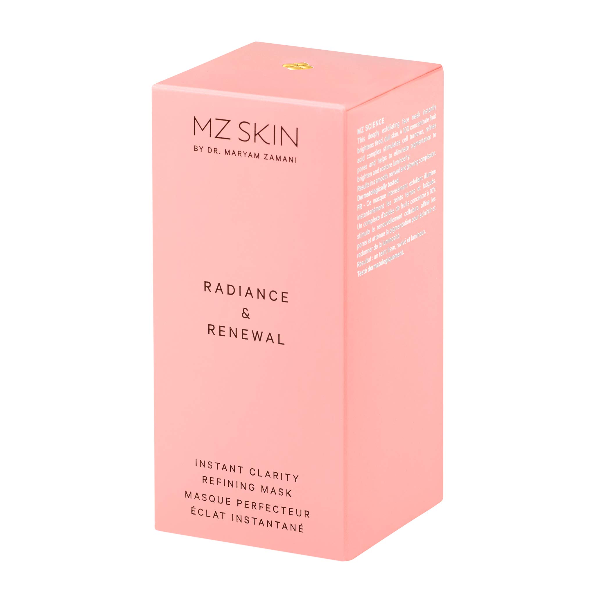 Foto 2 | Mascarilla Facial Mz Skin Radiance & Renewal Instant Clarity +8.5% Aha - Venta Internacional.