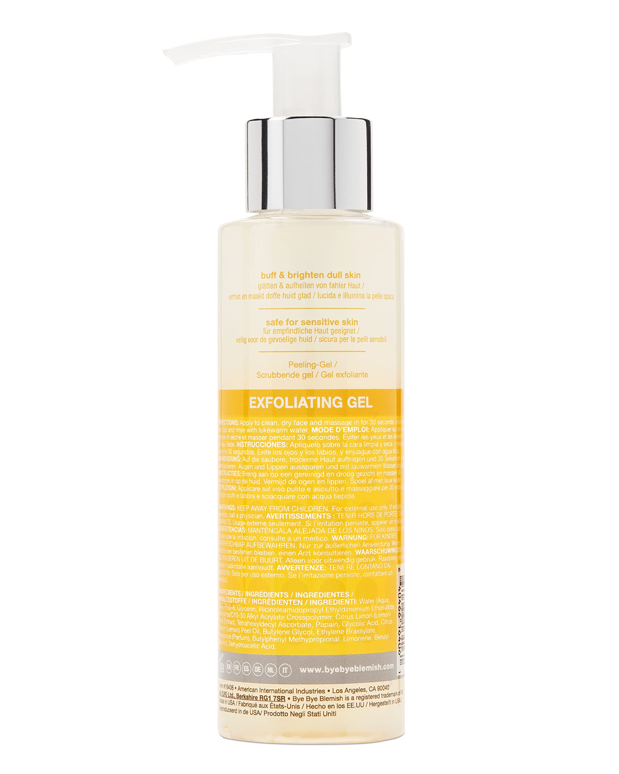 Foto 3 pulgar | Gel Exfoliante Bye Bye Blemish Vitamina C Para Rostro, 100 Ml - Venta Internacional.
