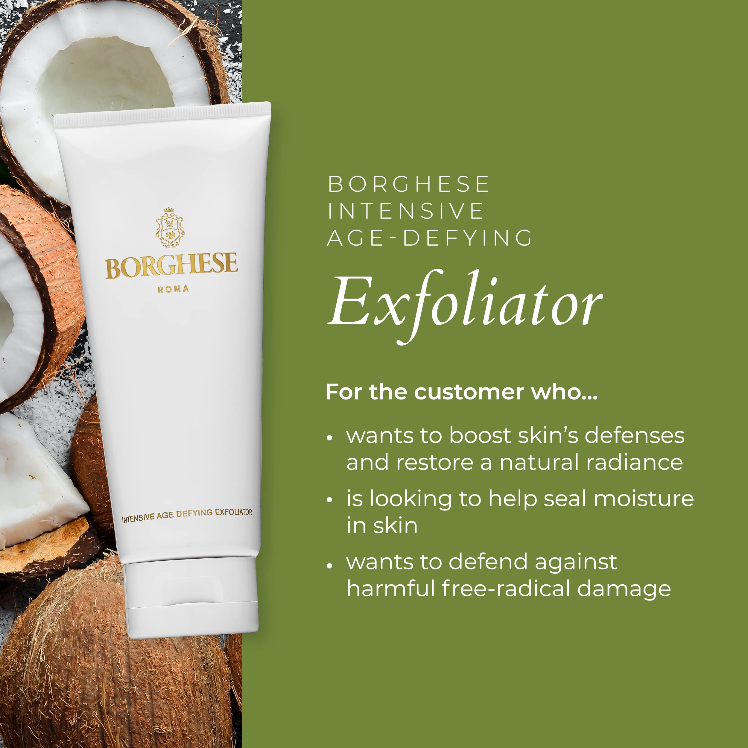 Foto 6 pulgar | Exfoliante Borghese Intensive Antienvejecimiento 100 Ml - Venta Internacional.