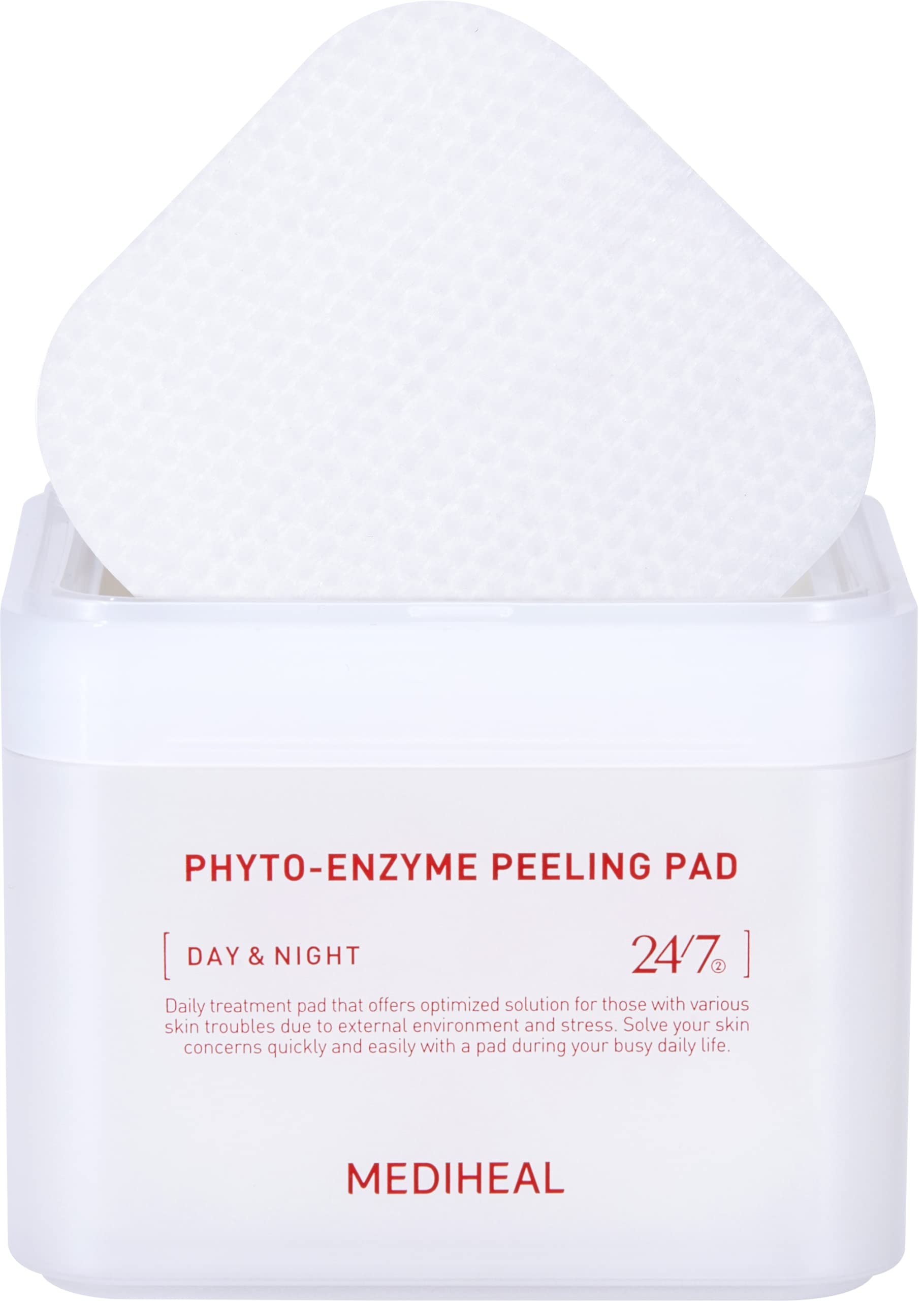 Foto 2 pulgar | Peeling Pad Mediheal Phyto Enzyme Rejuvenecimiento Facial Vegano - Venta Internacional.