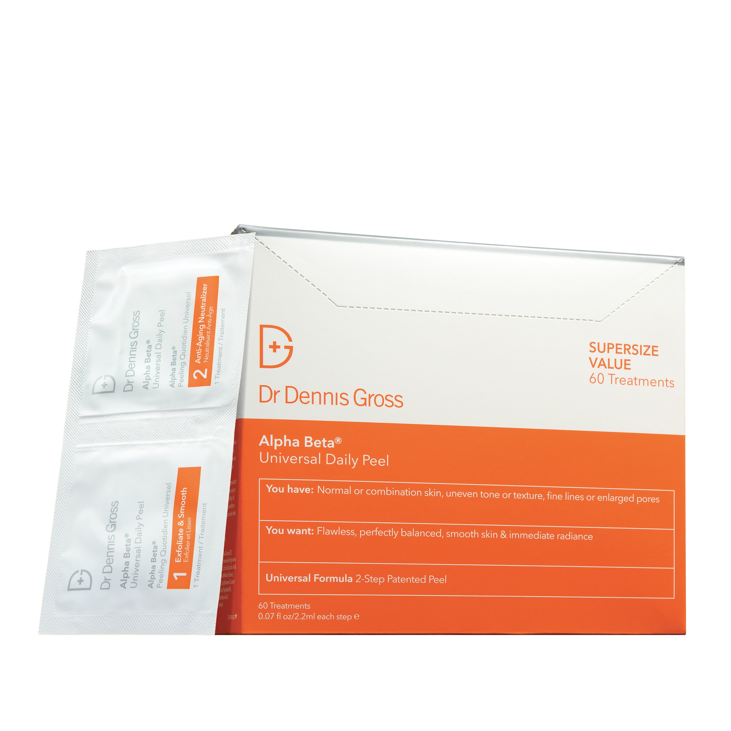 Peel Dr. Dennis Gross Alpha Beta Extra Strength 60 Tratamientos - Venta Internacional.