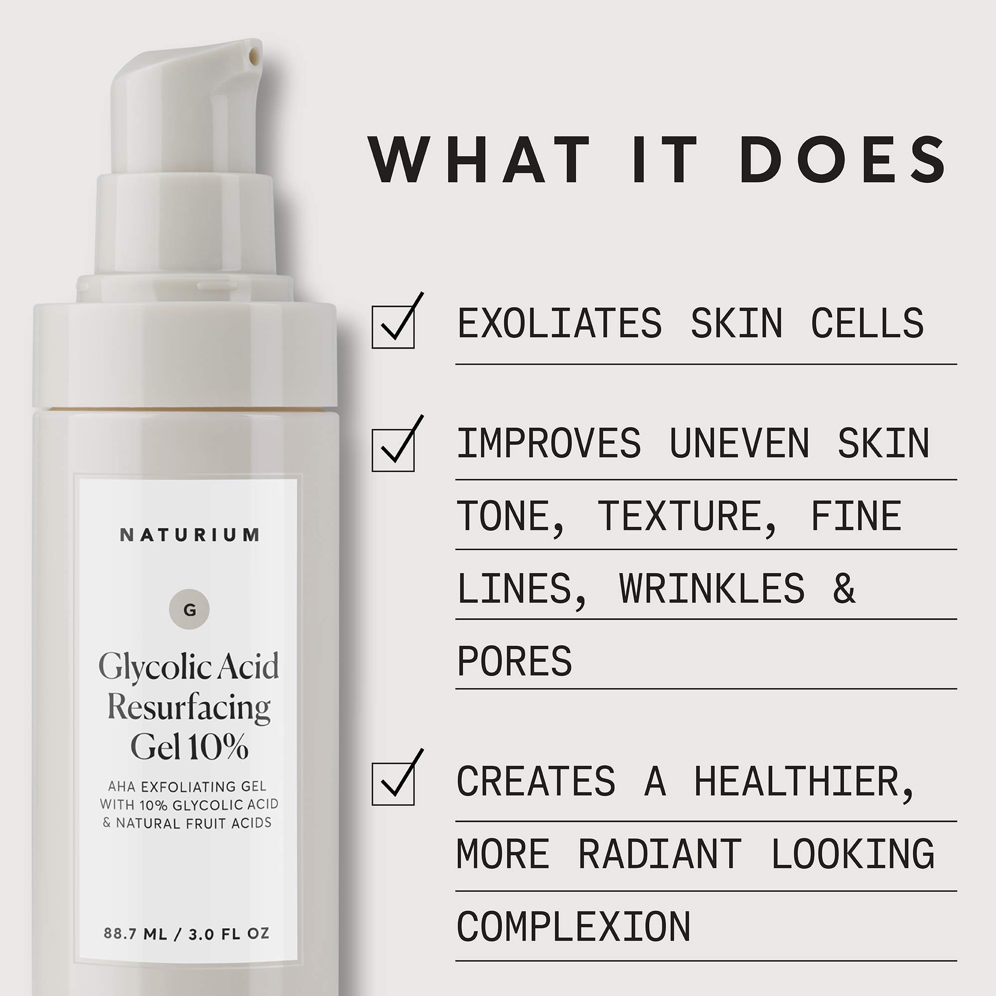 Foto 3 pulgar | Gel Exfoliante Naturium con Ácido Glicólico 10% 90 ml - Venta Internacional