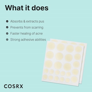 Foto 7 | Parche para Espinillas Cosrx Parche para Espinillas Hidrocoloide Absorbente Para Acné - Venta Internacional