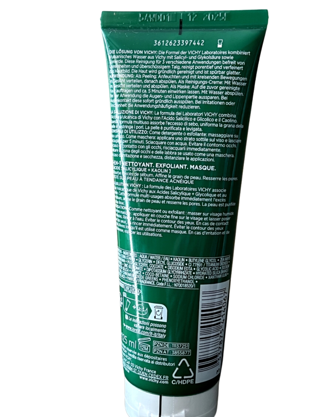 Foto 2 | Vichy Normaderm  Limpiador Exfoliante Y Mascarilla 3 En 1  125ml