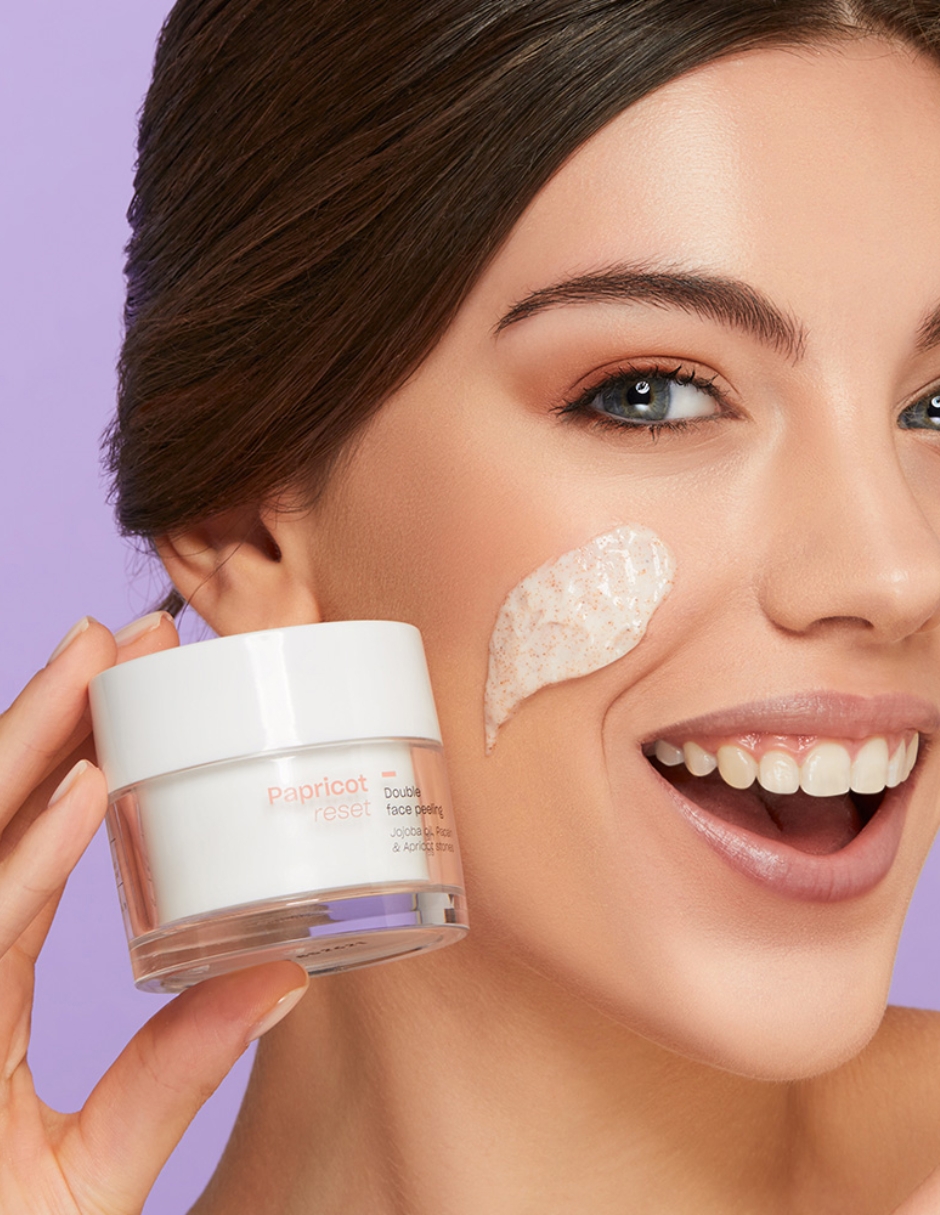 Foto 5 pulgar | Exfoliante Facial Mia Cosmetics Papricot Reset Double Face 50 Ml