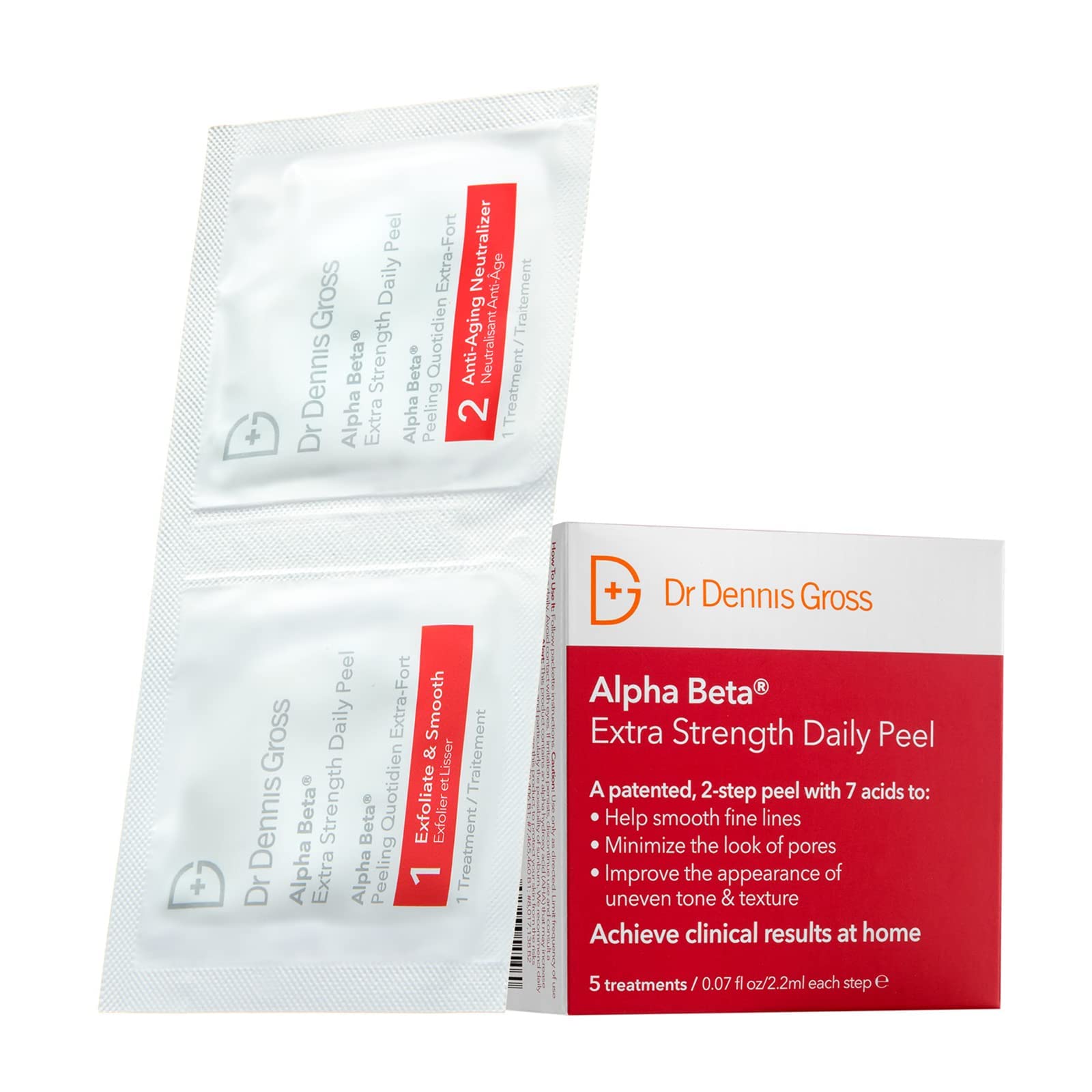 Foto 2 pulgar | Daily Peel Dr. Dennis Gross Alpha Beta Extra Strength X5 - Venta Internacional.
