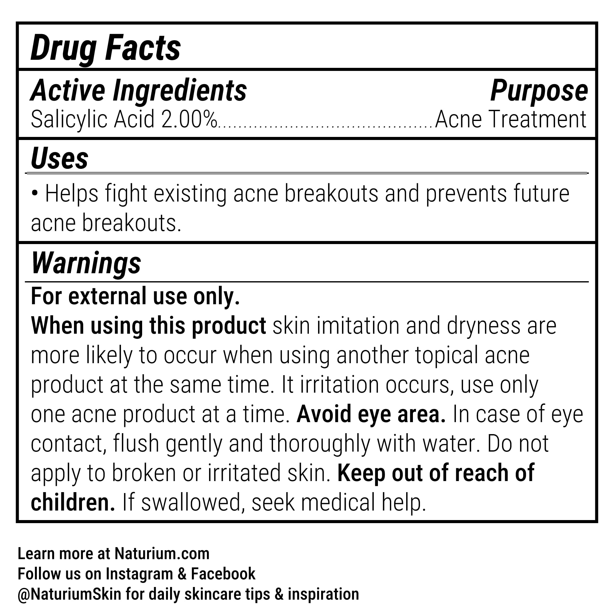 Foto 8 pulgar | Spray Corporal Naturium Salicylic Acid 2% Con Niacinamida 120 Ml - Venta Internacional.