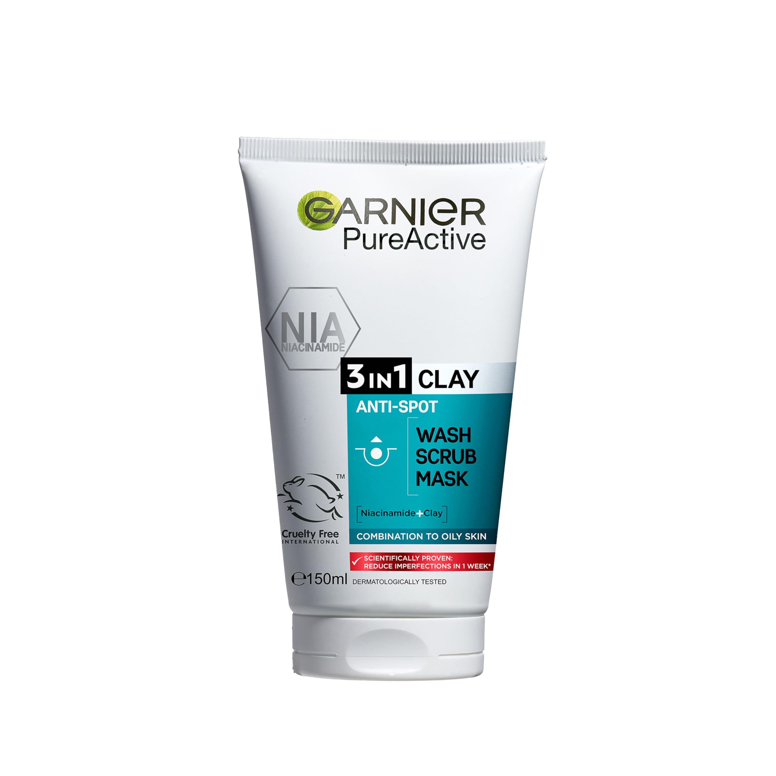 Limpiador, Exfoliante Y Mascarilla Garnier Skin Naturals Pure 150 Ml - Venta Internacional.