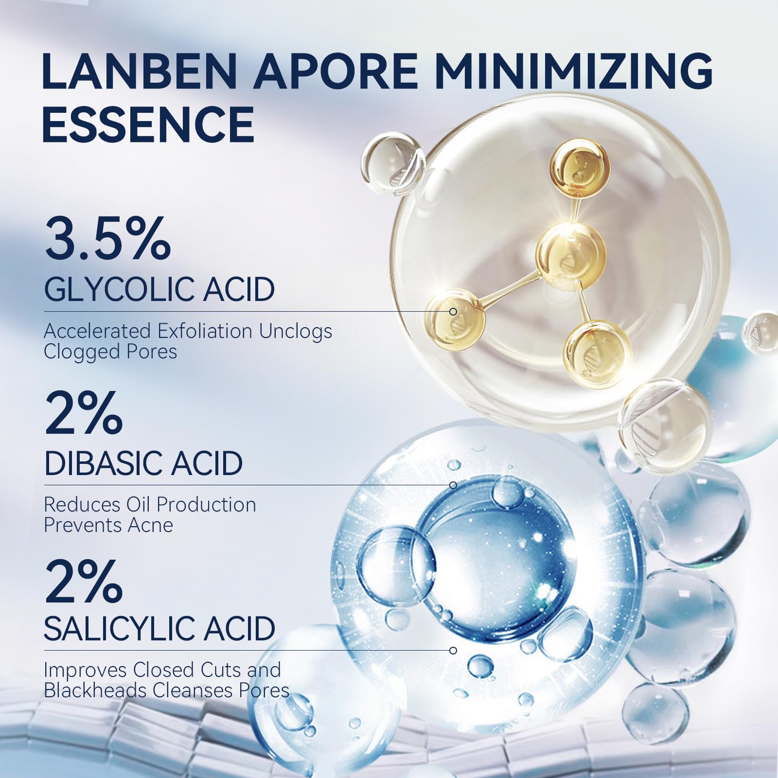 Foto 6 | Set Eliminador De Puntos Negros Lanbena Pore Strips 30 G+sérum 30 Ml - Venta Internacional.